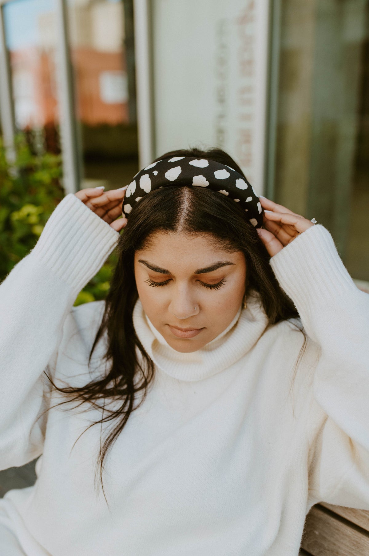 ANIMAL PRINT HEADBAND