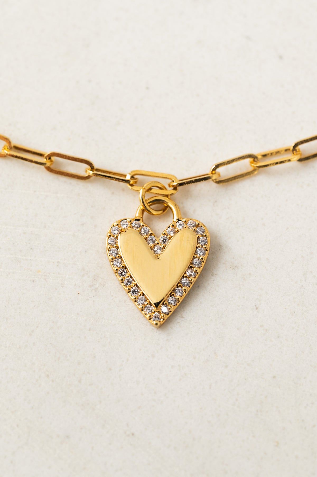 VERONA PAVE HEART BRACELET