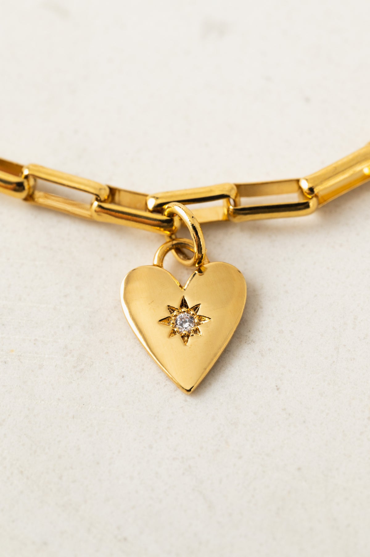 VERONA STARBURST HEART BRACELET