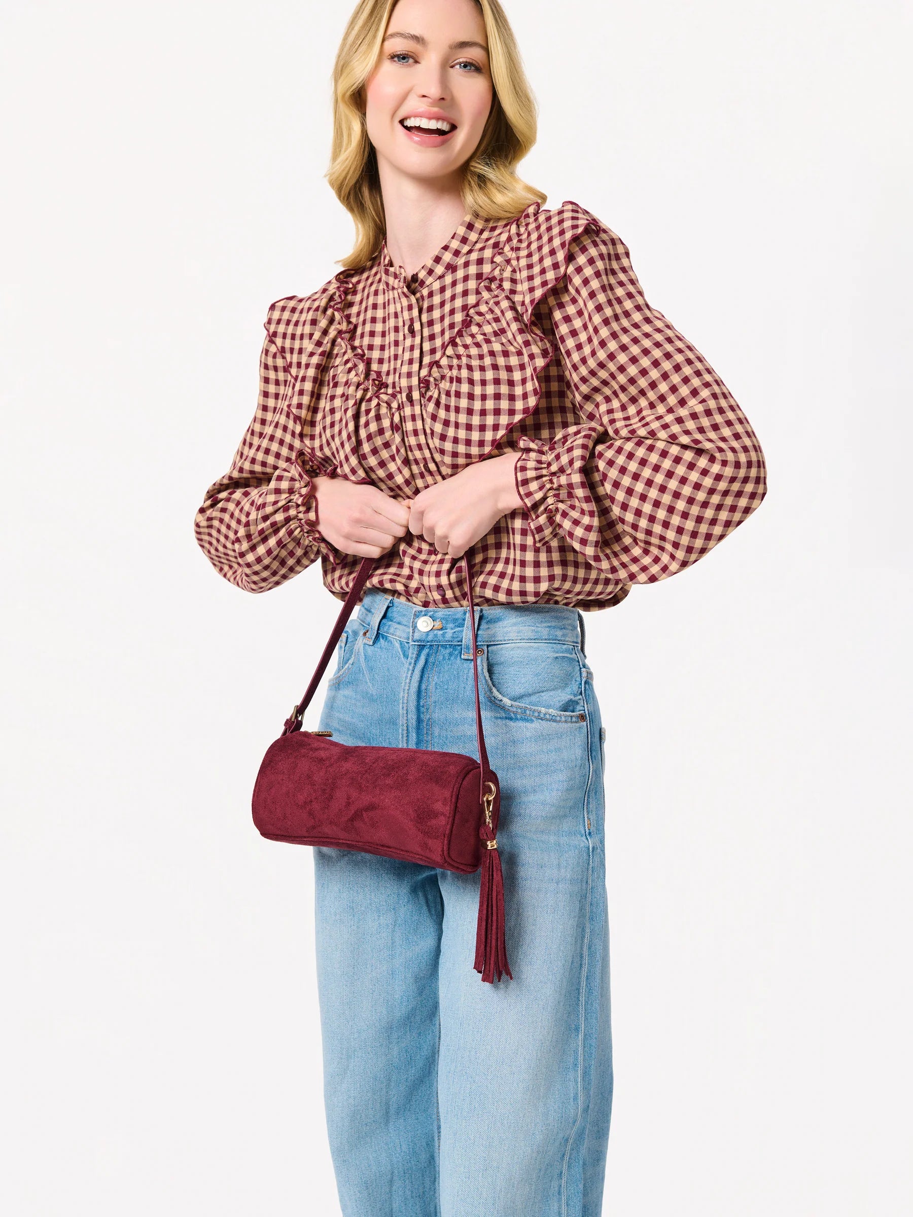 KYLIE BARRELL SHOULDER BAG