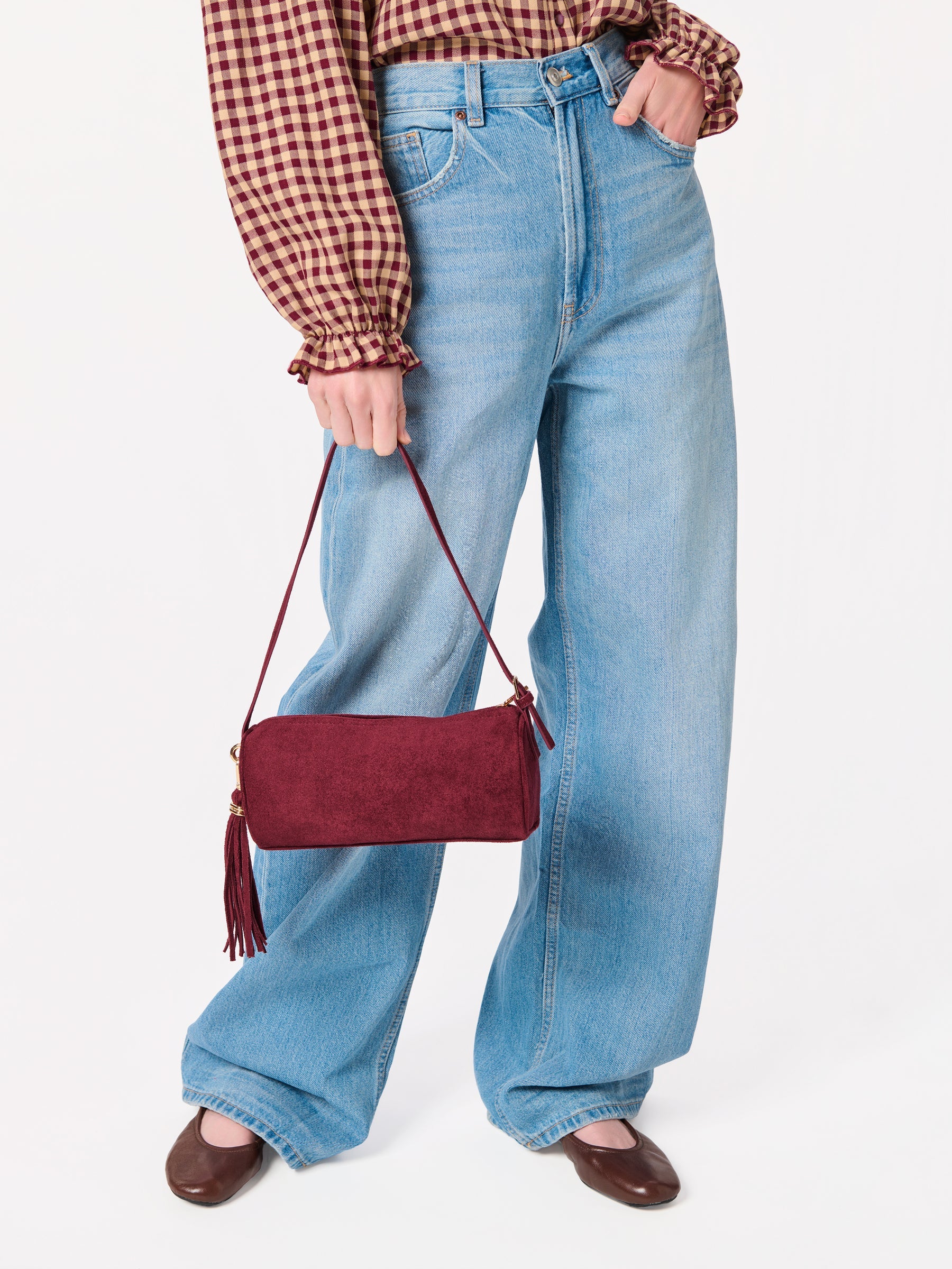 KYLIE BARRELL SHOULDER BAG
