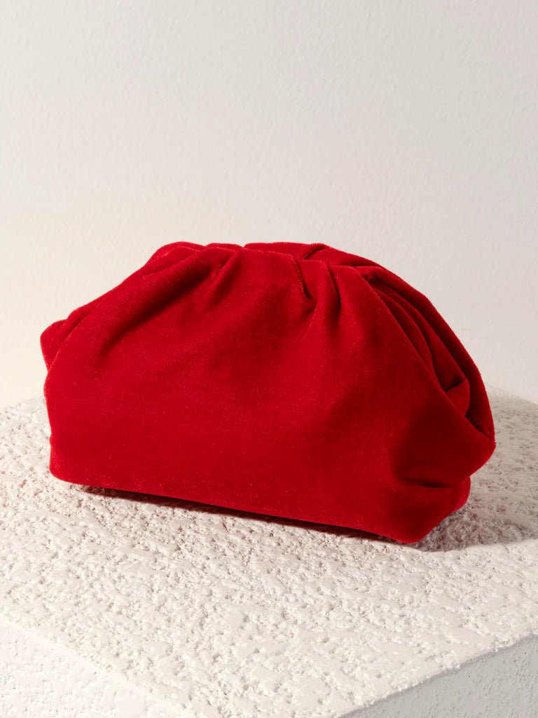 VELVET CLUTCH