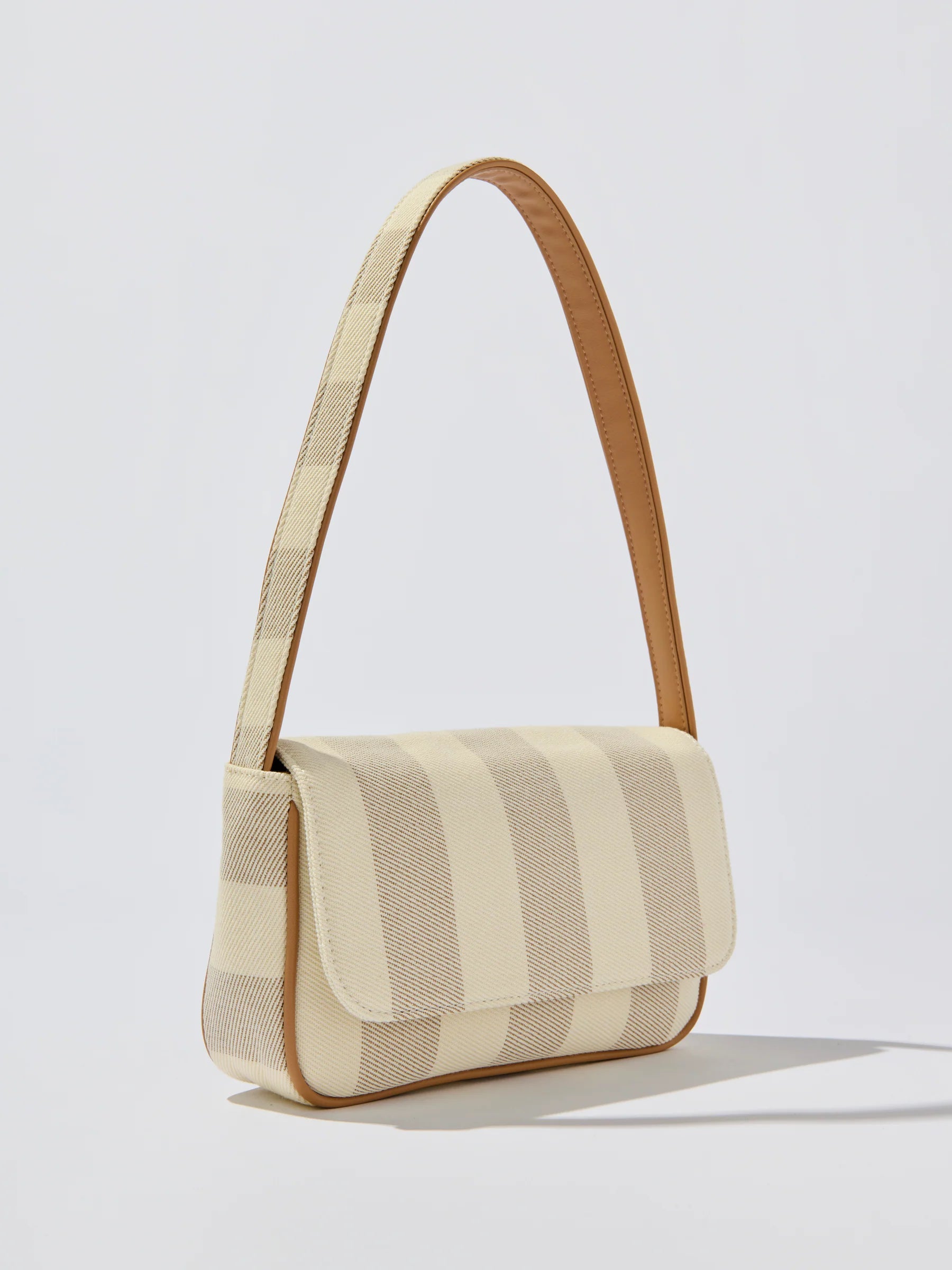 STRIPED SHOULDER BAG