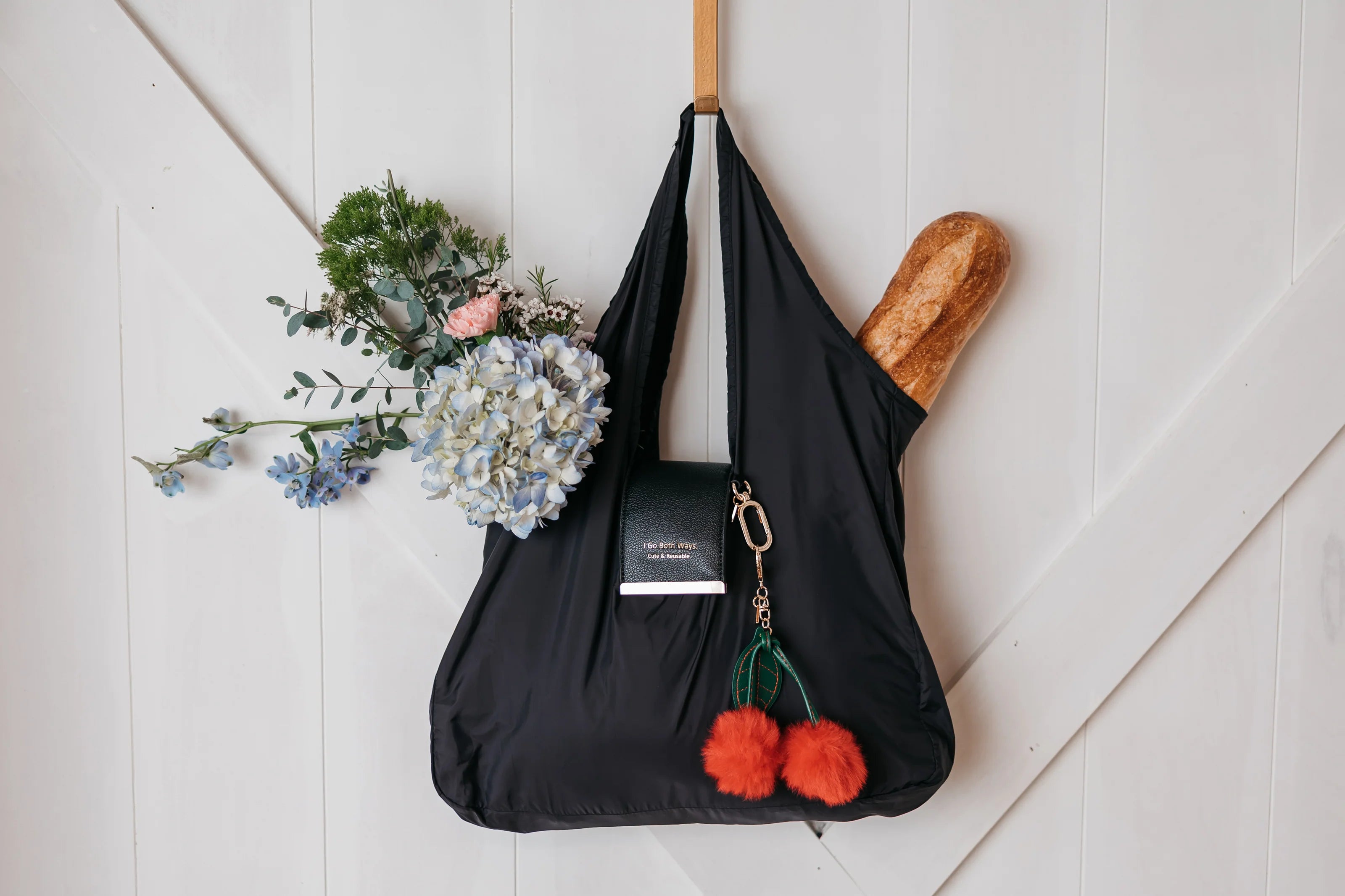 REUSABLE MARKET BAG CHARM