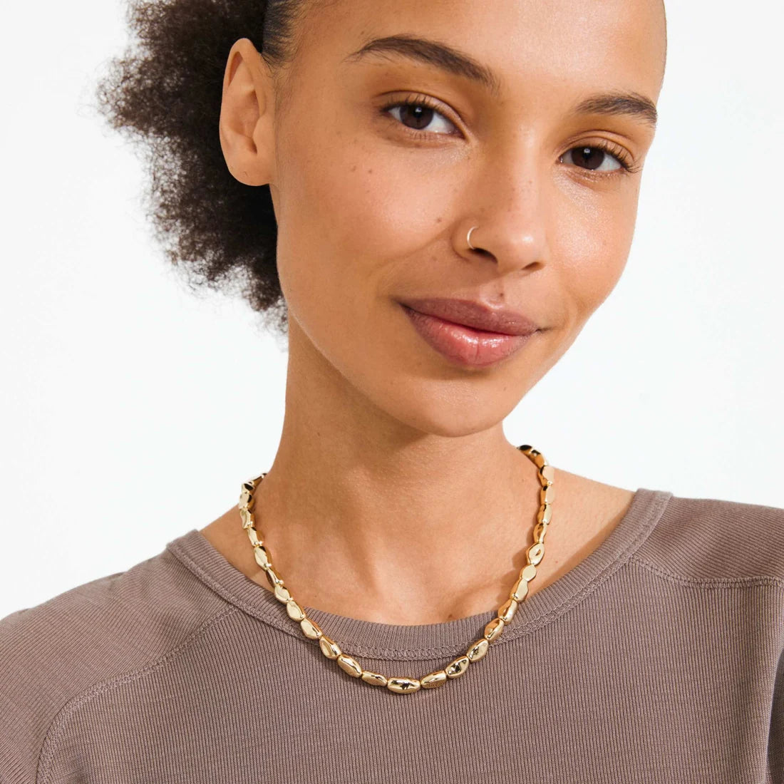 PRESENCE BEADED NECKLACE