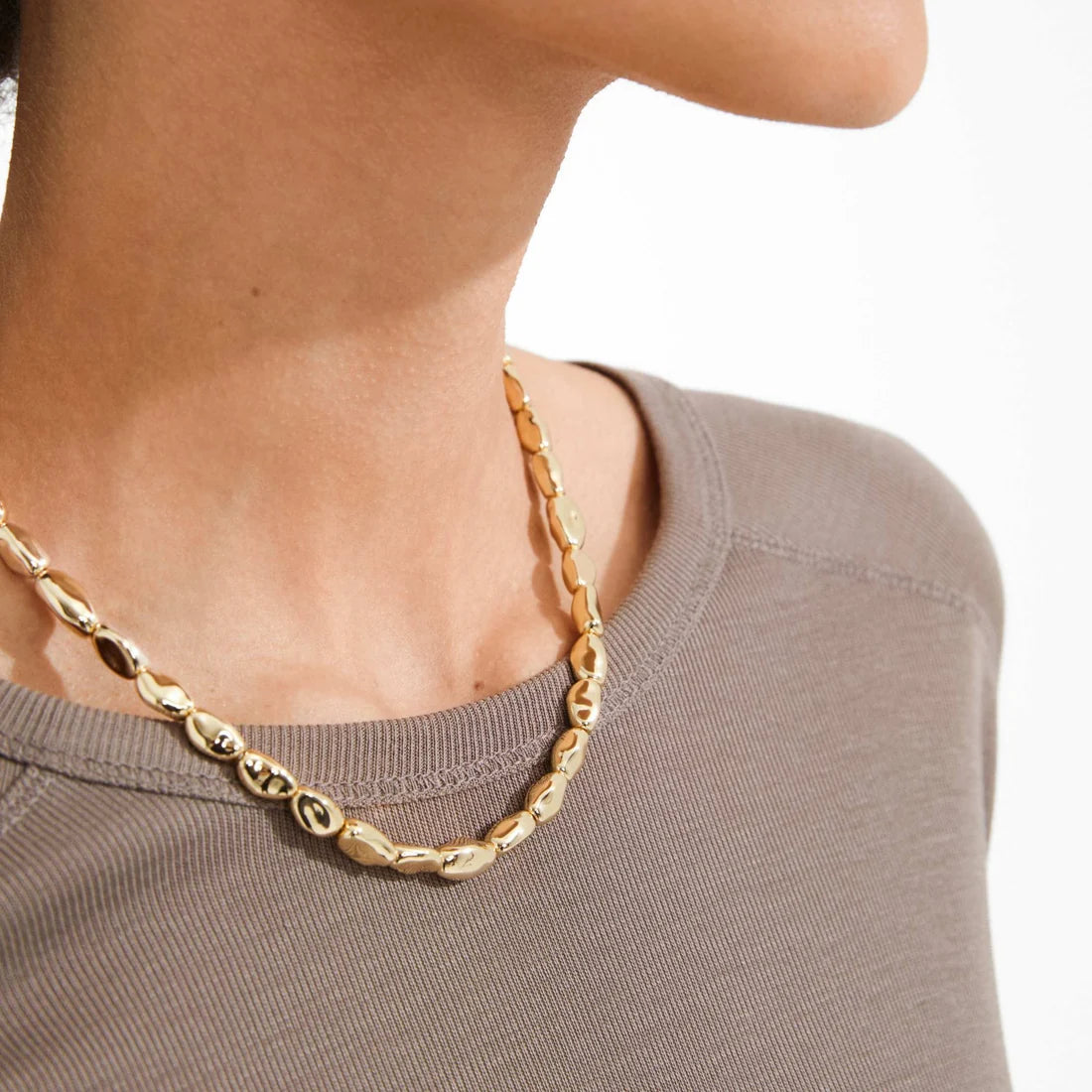 PRESENCE BEADED NECKLACE