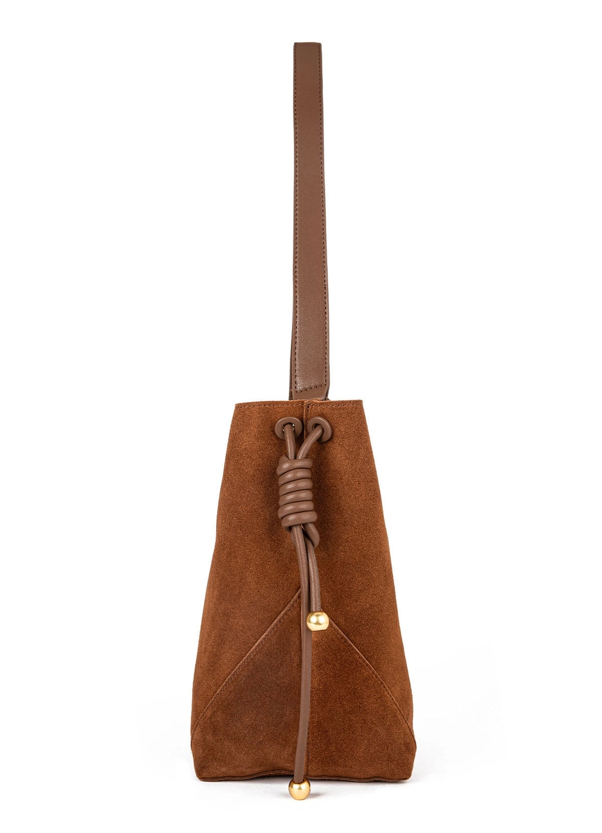 SUEDE BUCKET BAG