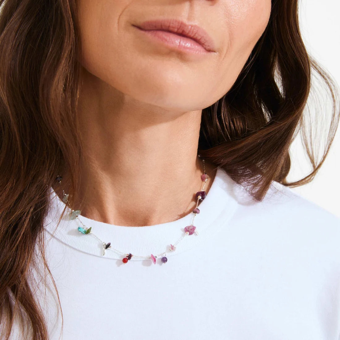 SEMI PRECIOUS STONE NECKLACE