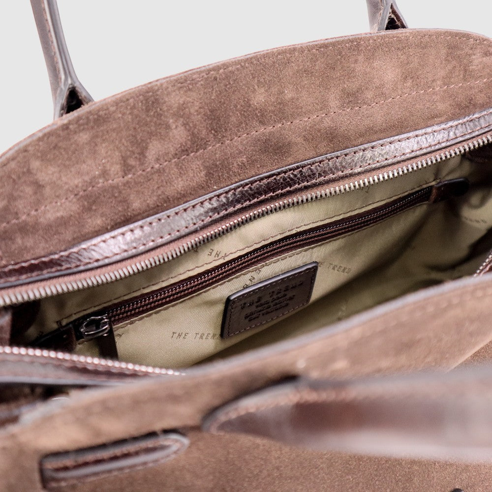 CANTELE SUEDE TOTE