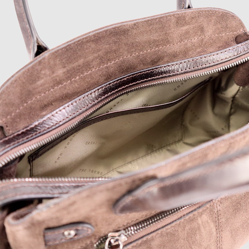 CANTELE SUEDE TOTE