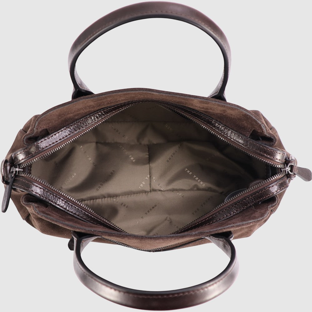 CANTELE SUEDE TOTE