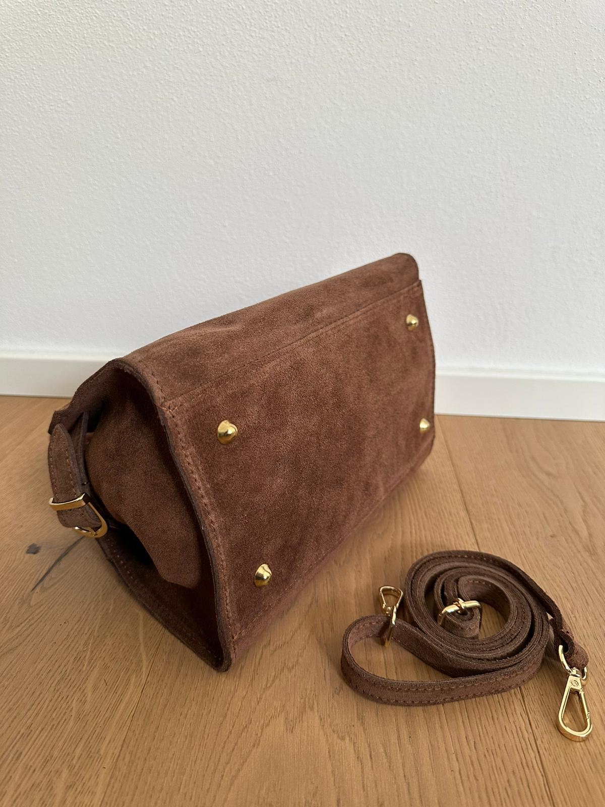 MEGAN SUEDE CROSSBODY