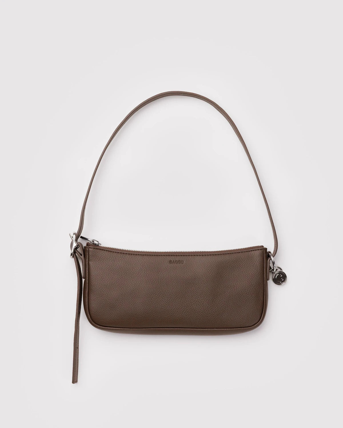 RECYCLED LEATHER POUCHETTE BAG