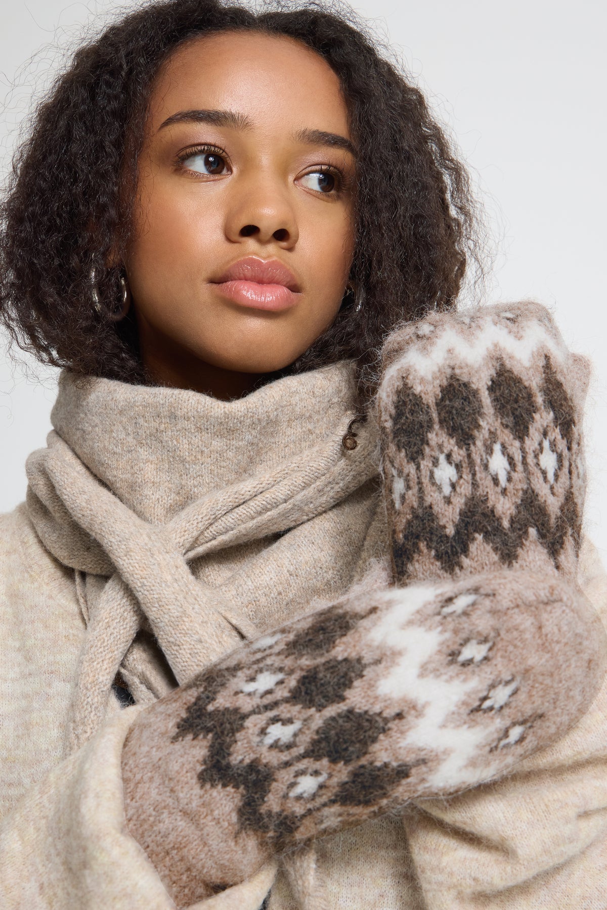 LIV NORDIC MITTENS