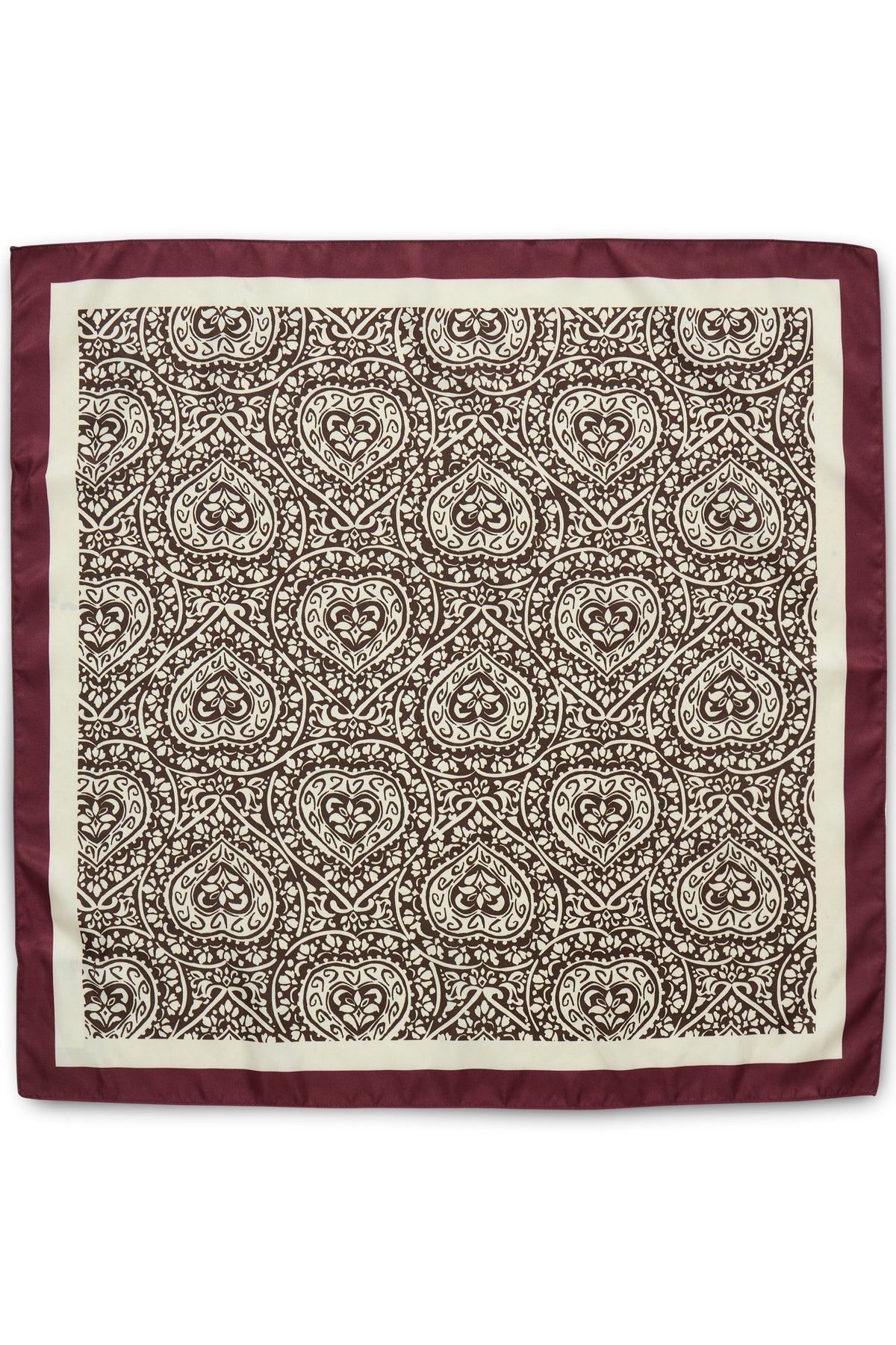 HERITAGE PRINT SILK SCARF