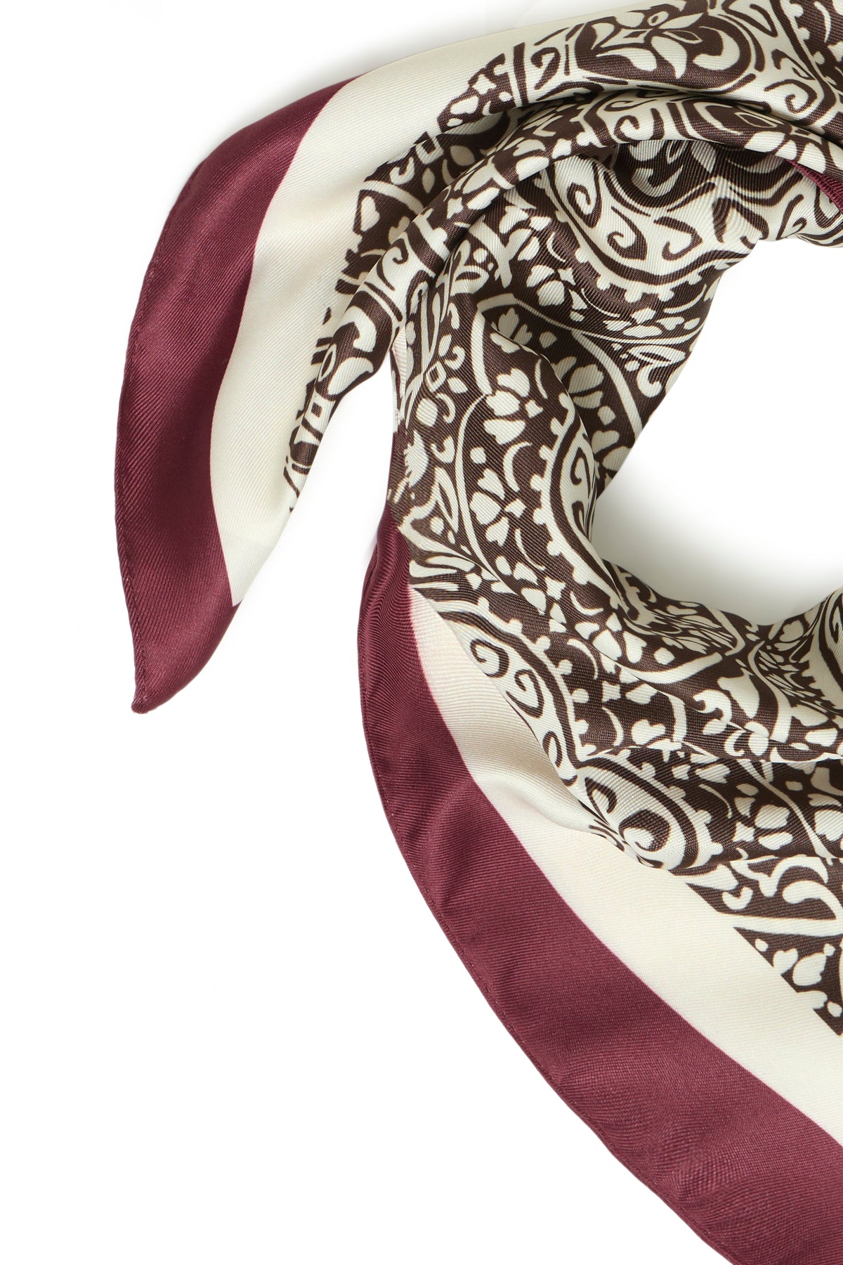 HERITAGE PRINT SILK SCARF