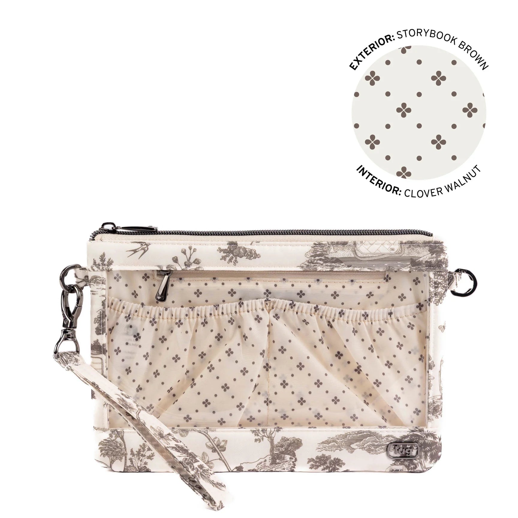 CLEARVIEW ZIPLET POUCH
