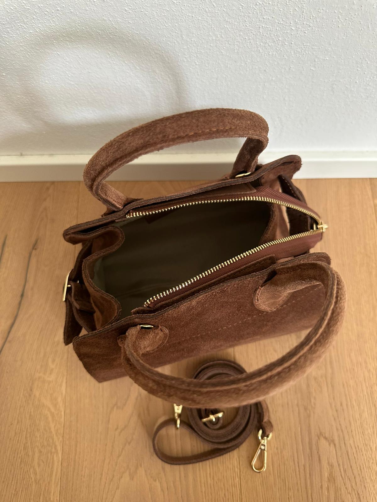 MEGAN SUEDE CROSSBODY