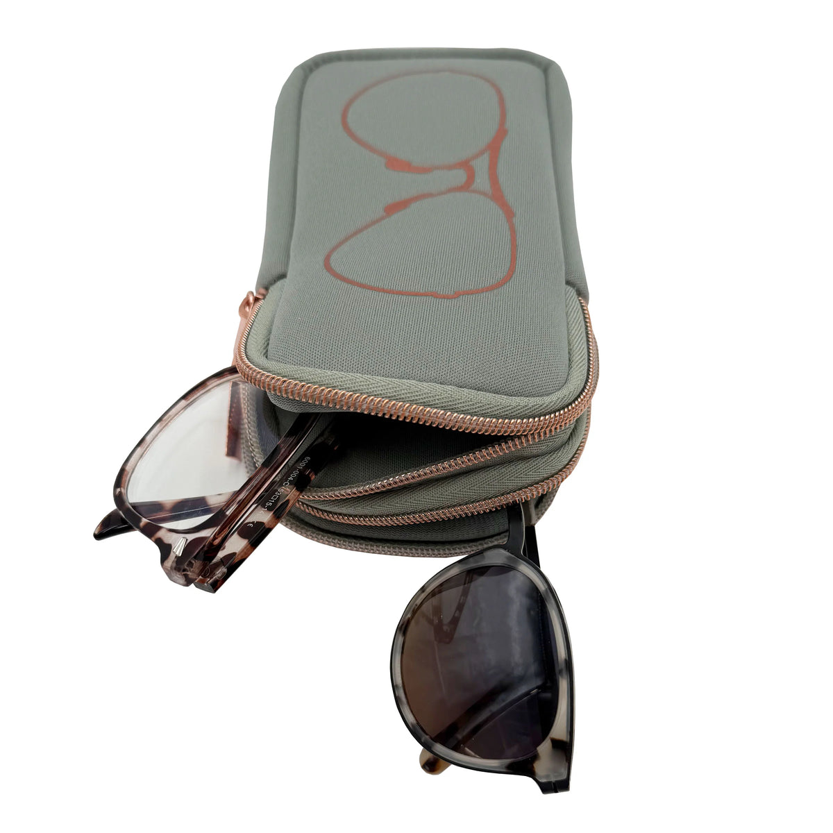 DOUBLE EYEGLASS CASE