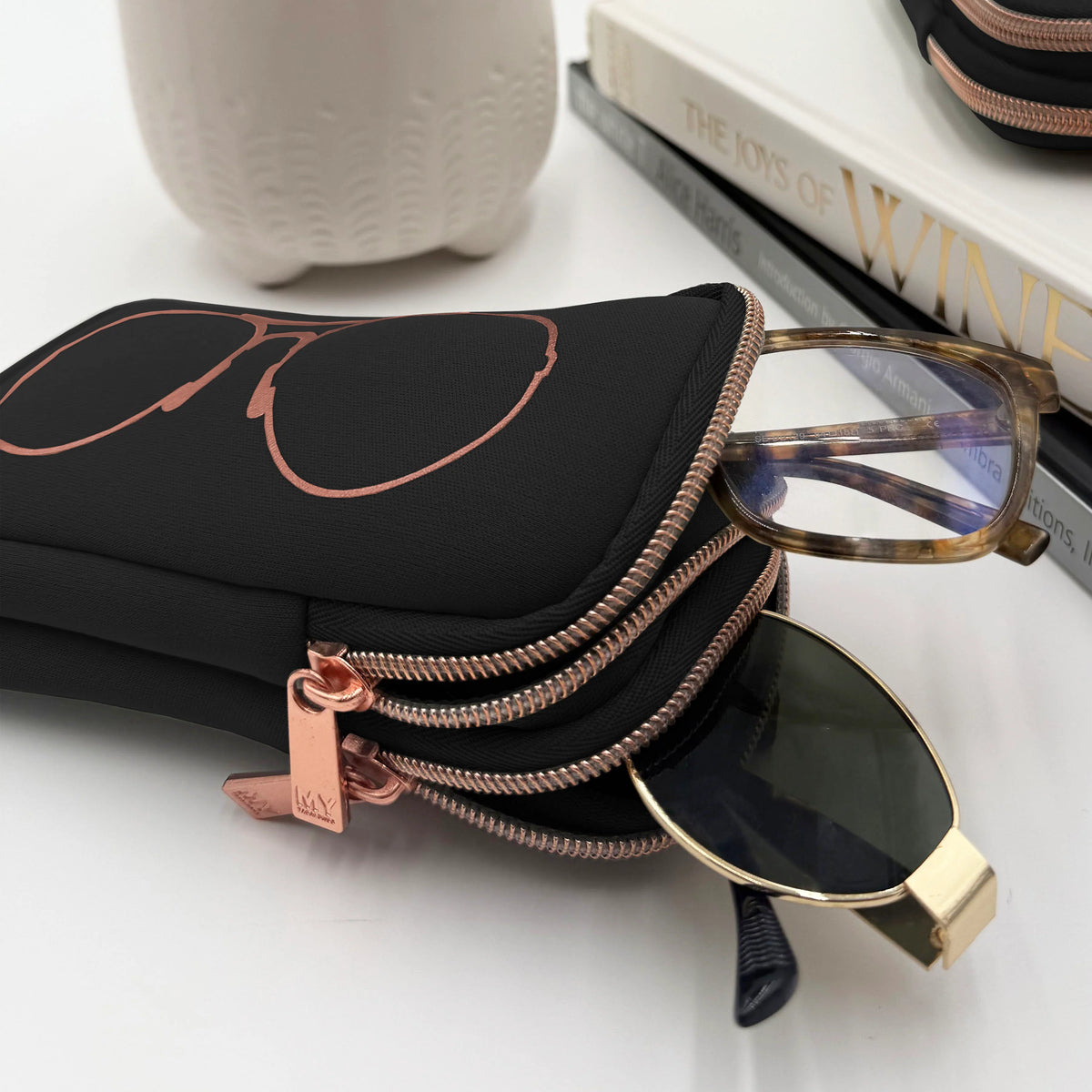 DOUBLE EYEGLASS CASE