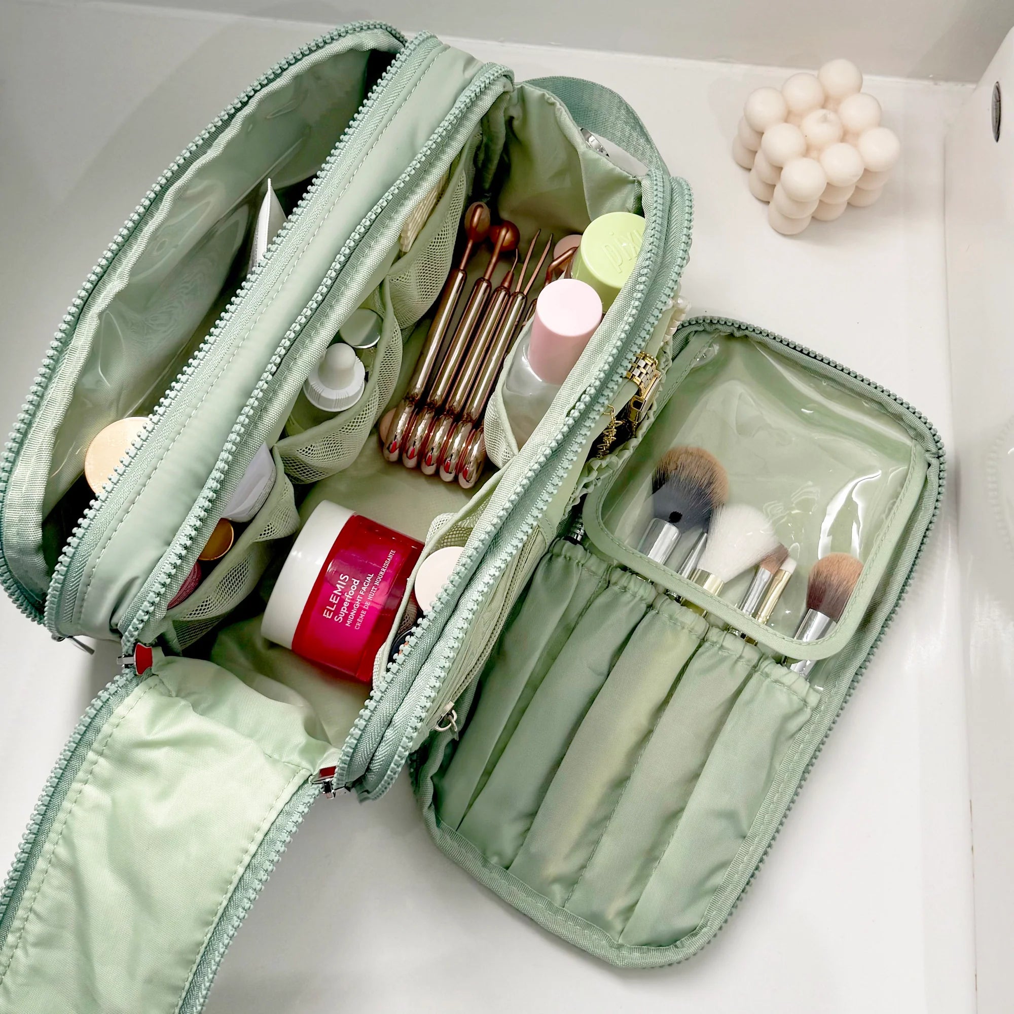 COSMETIC & JEWELRY MULTIUSE POUCH