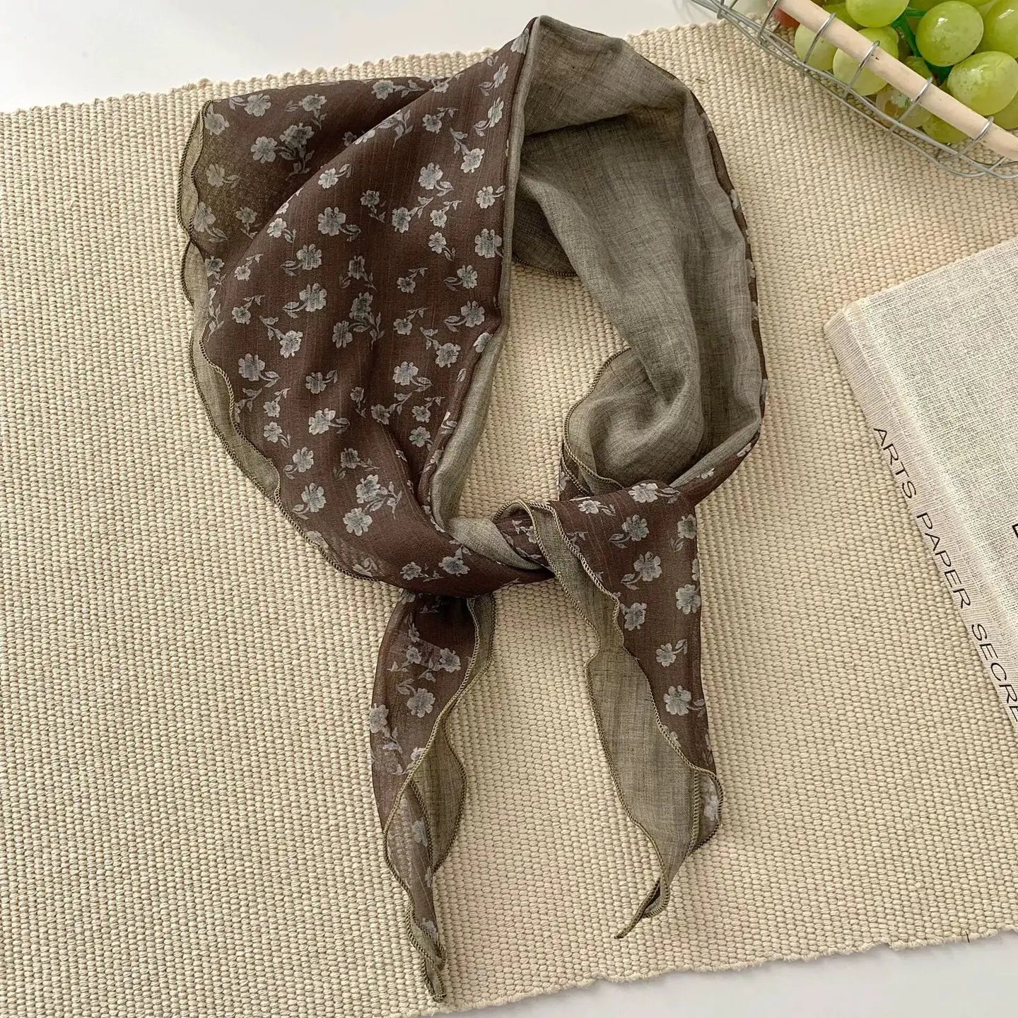 FLORAL SCARF