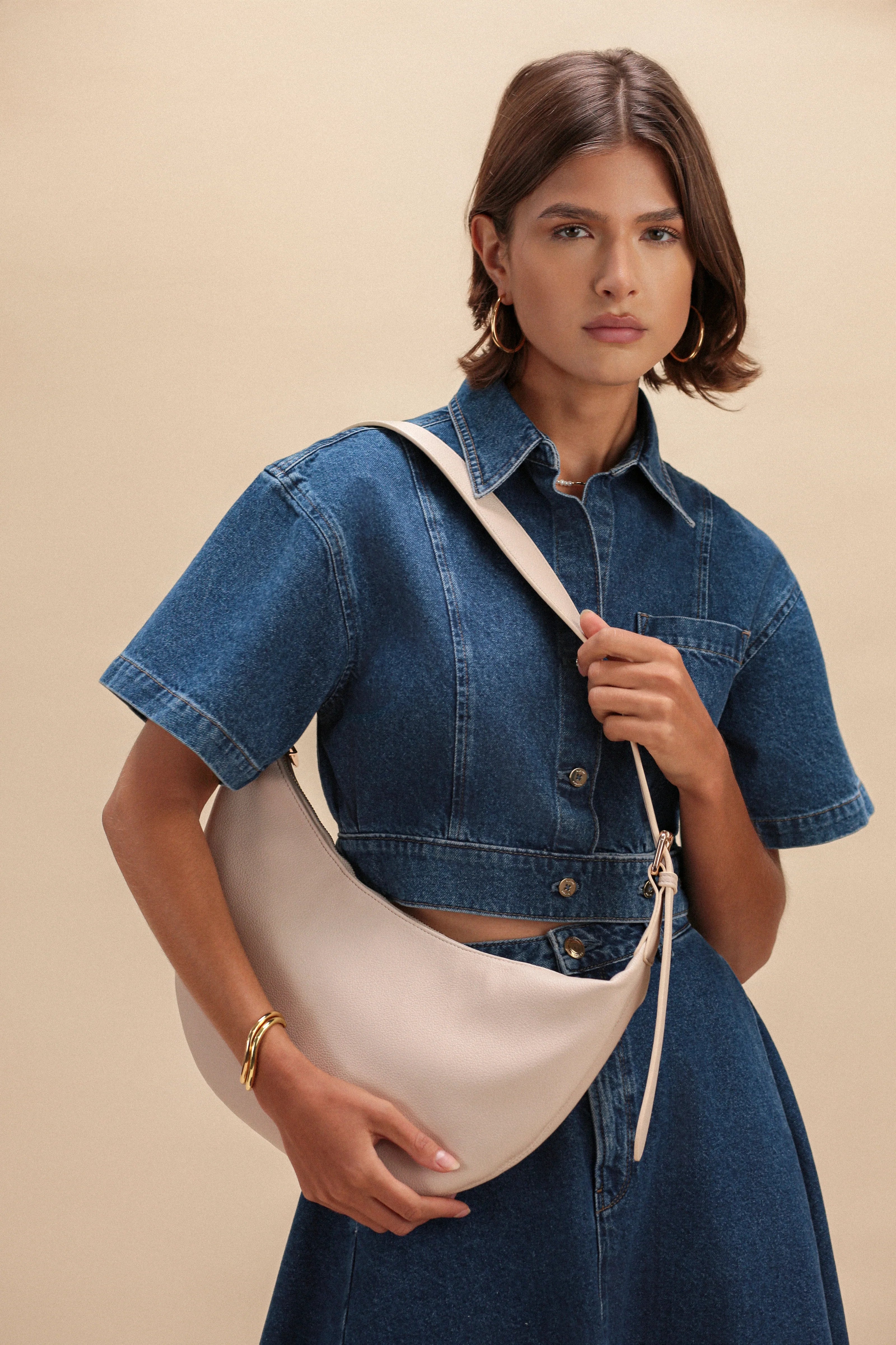 SLOUCHY CROSSBODY BAG