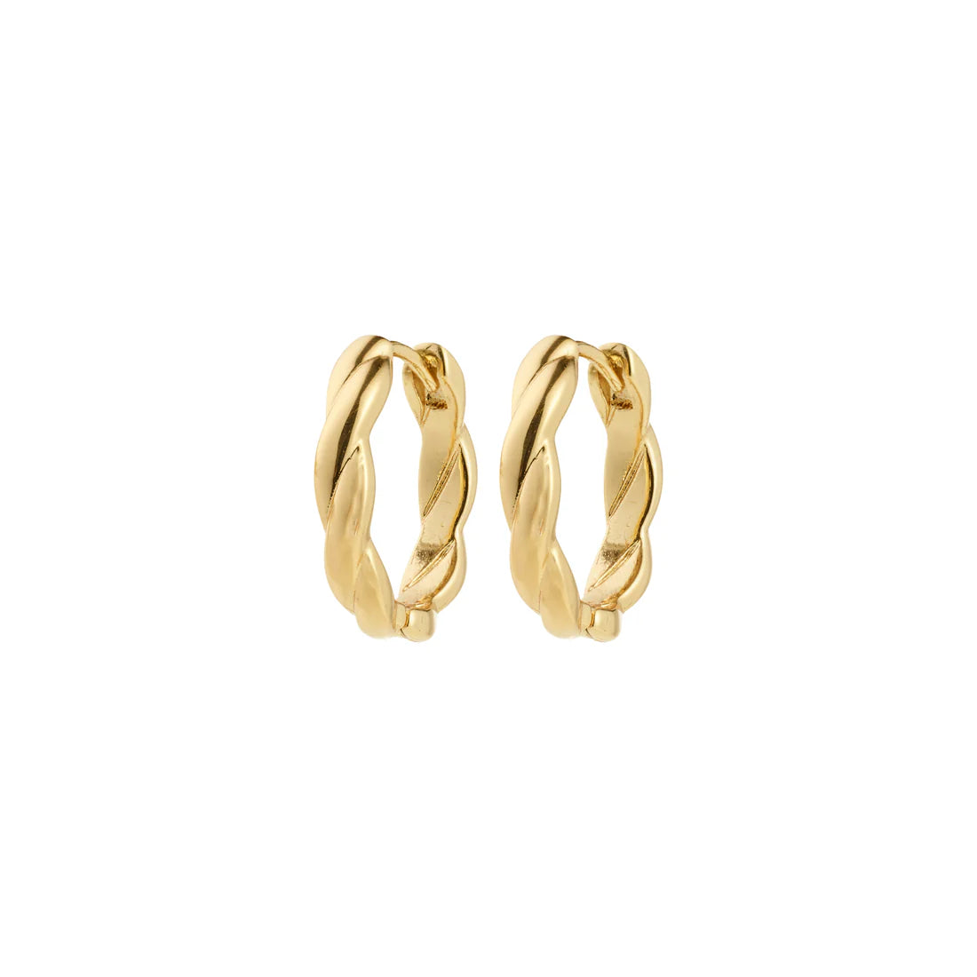 DECLAN TWIST HOOP EARRINGS