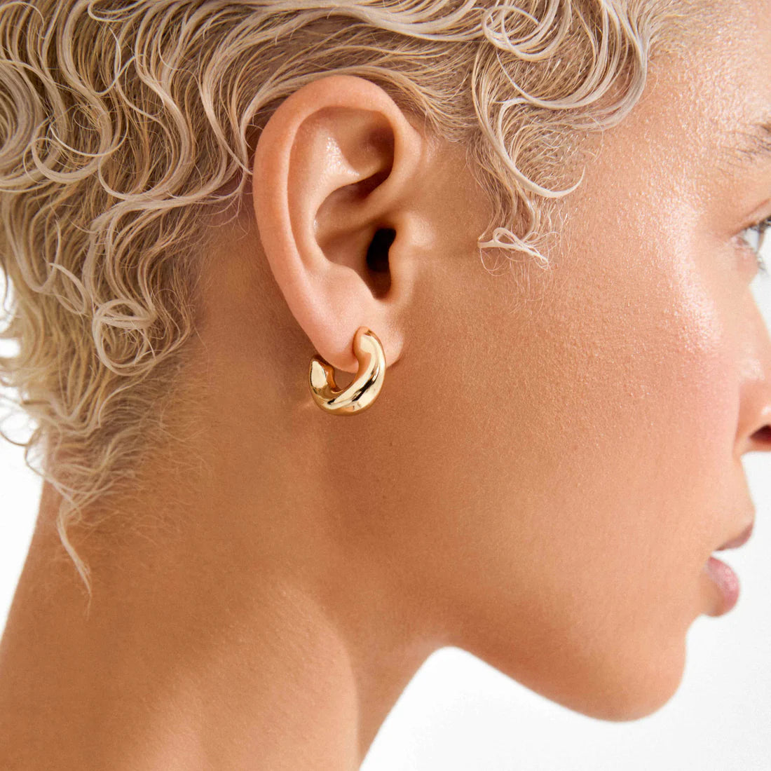 JENNINGS CHUNKY HOOP EARRINGS