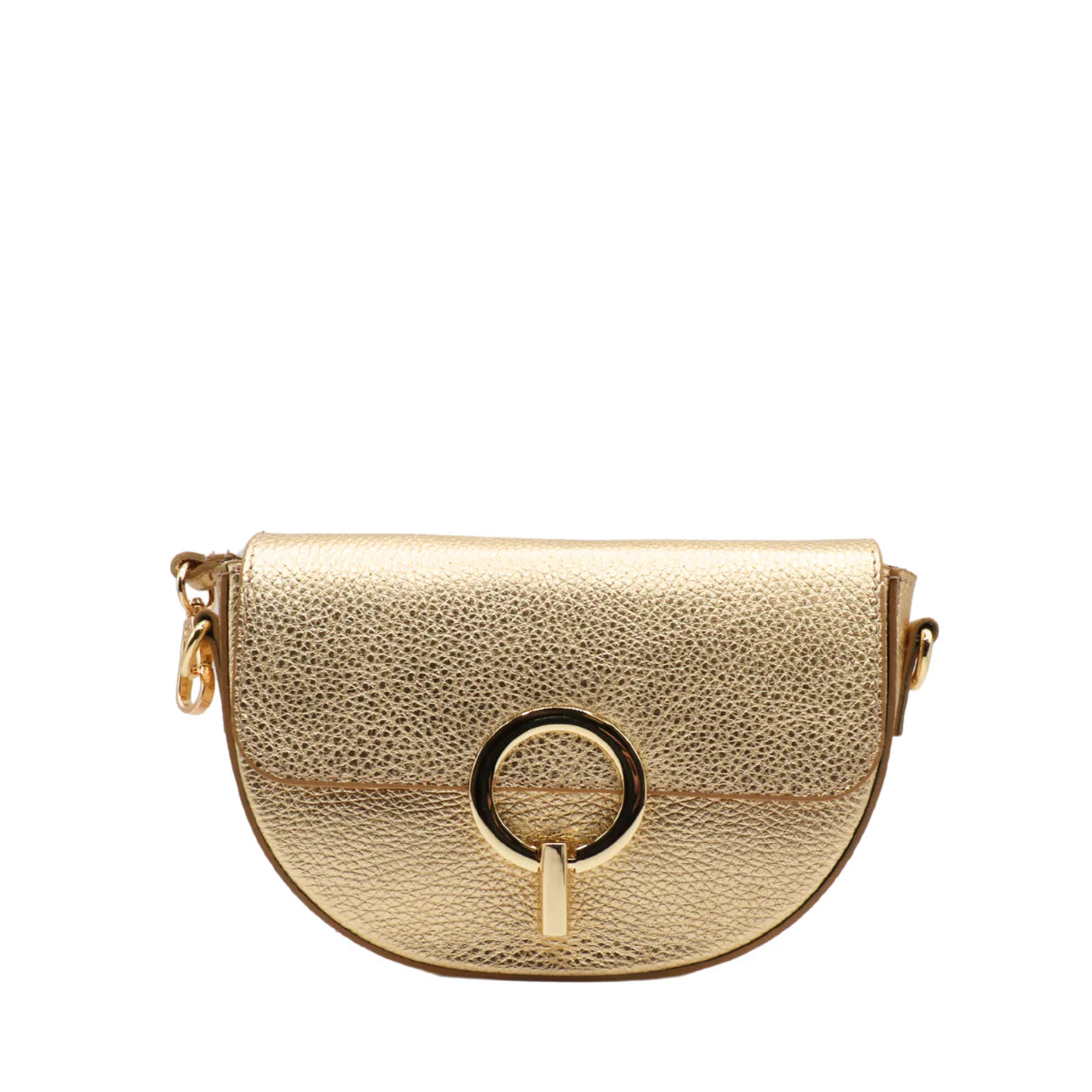 ALLORO LEATHER CROSSBODY