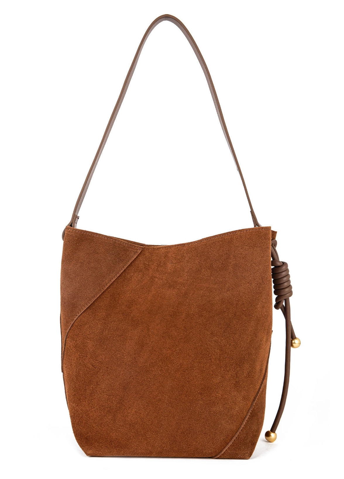 SUEDE BUCKET BAG