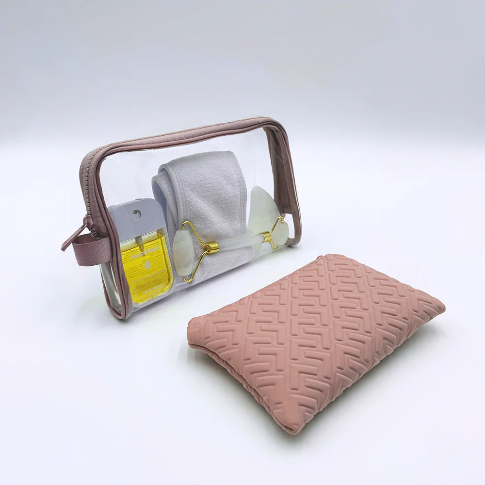 CLEAR POUCH WITH INSERT