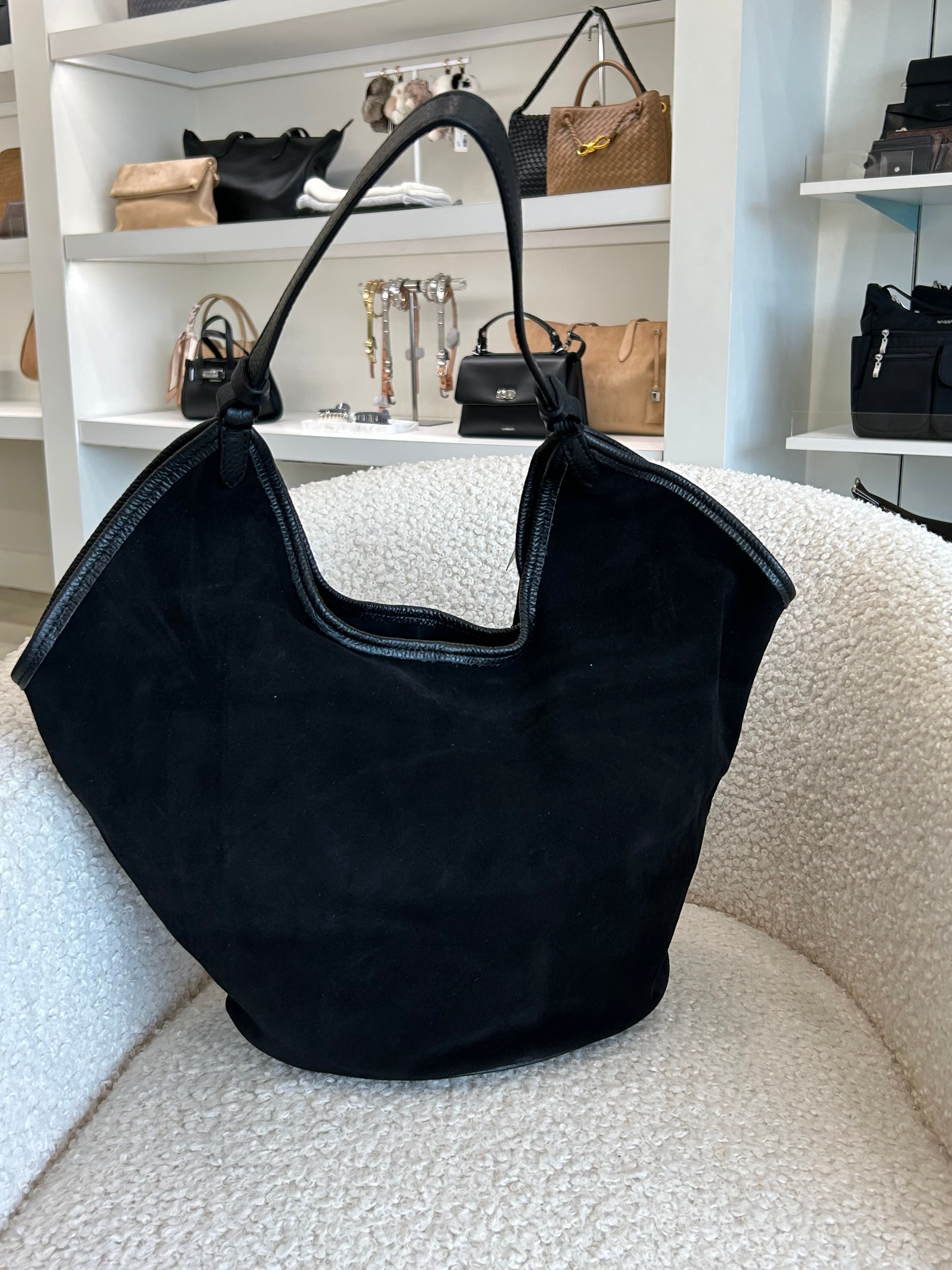 STAKA SUEDE TOTE