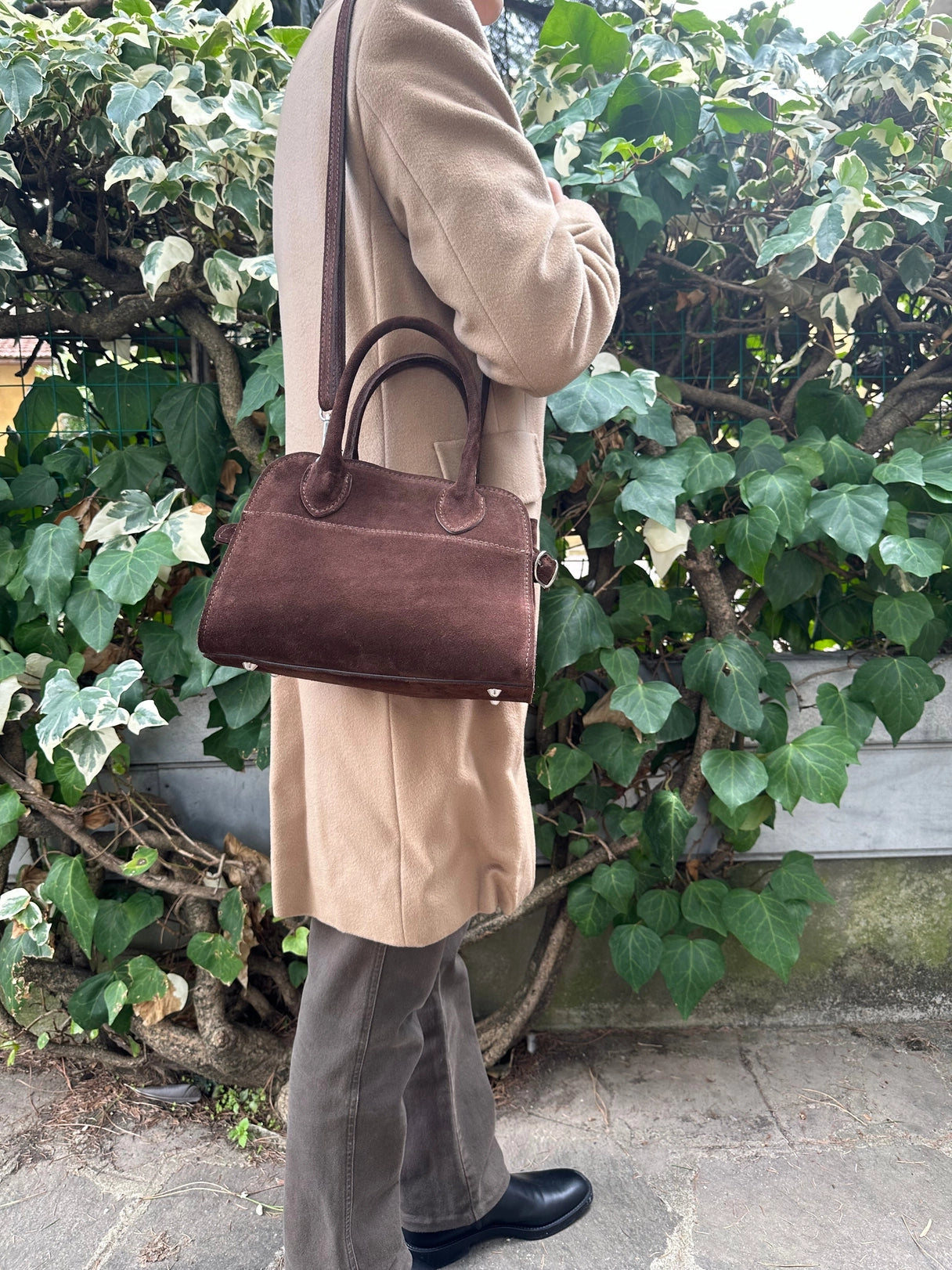 MEGAN SUEDE CROSSBODY