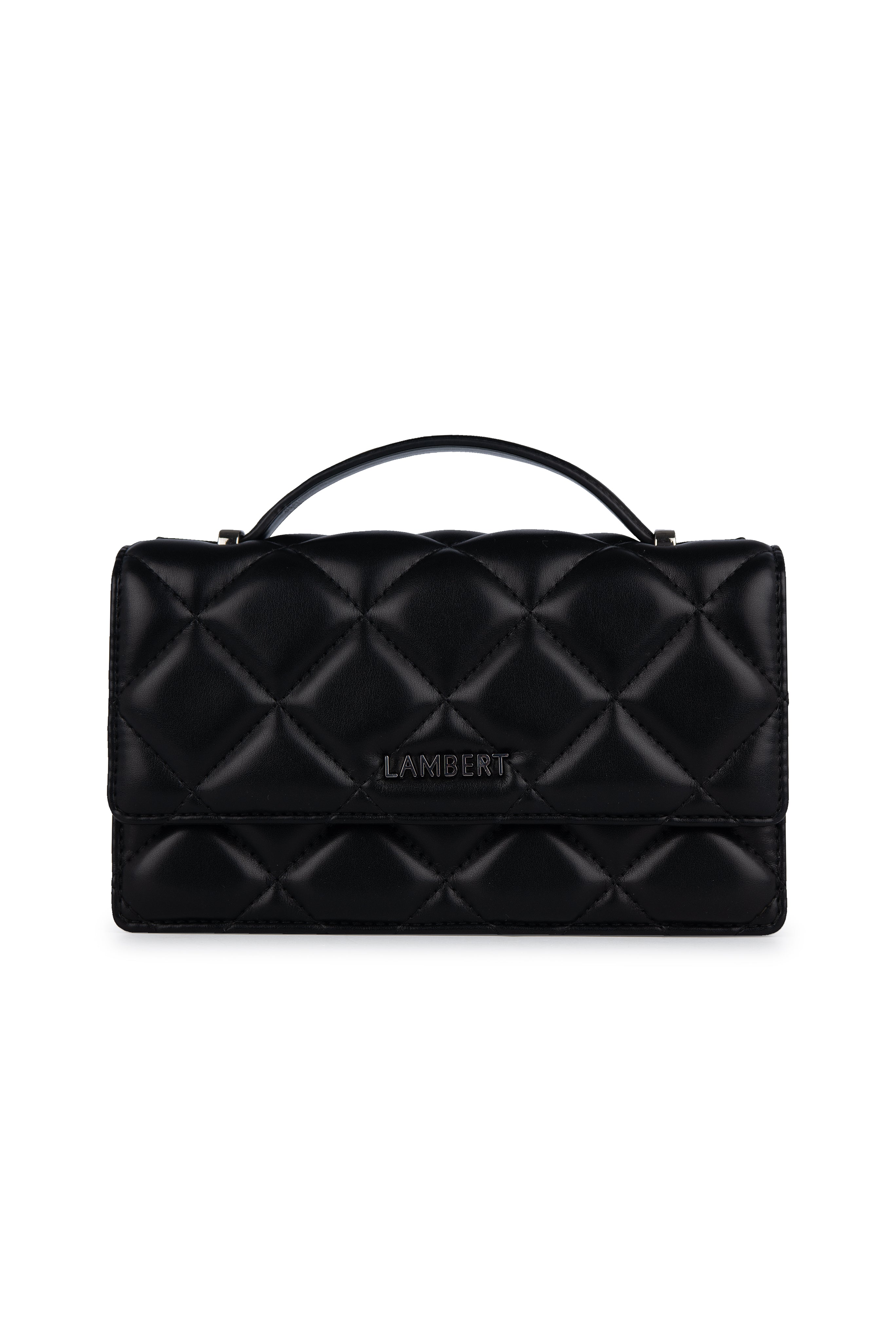 ANDREA QUILTED TOP HANDLE BAG