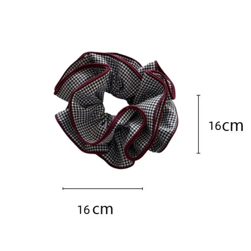 GINGHAM SCRUNCHIE