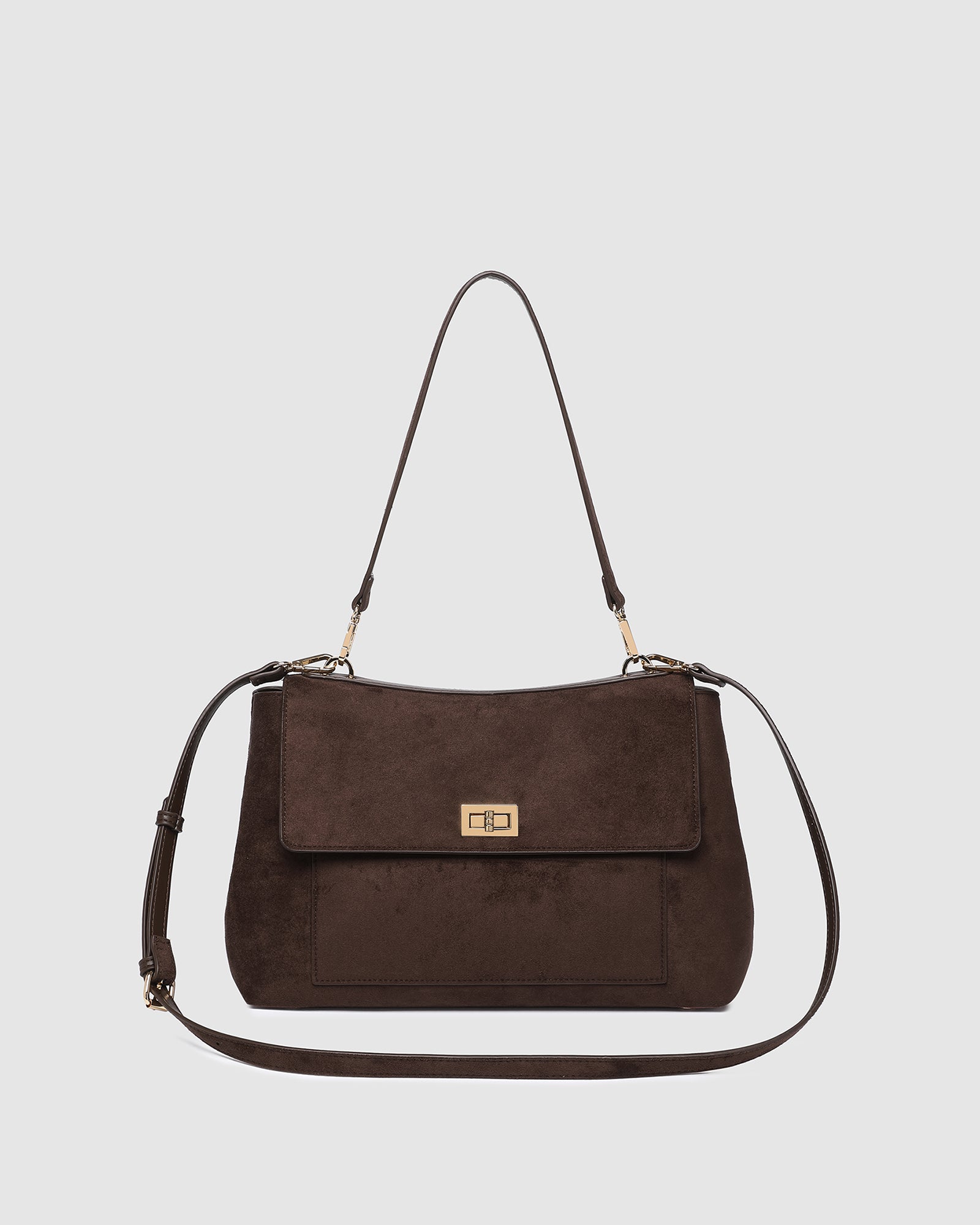 ARDEN SUEDE SHOULDER BAG
