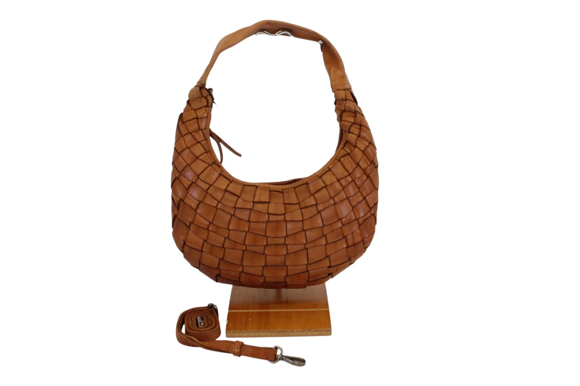 SOLANA LEATHER SHOULDER BAG