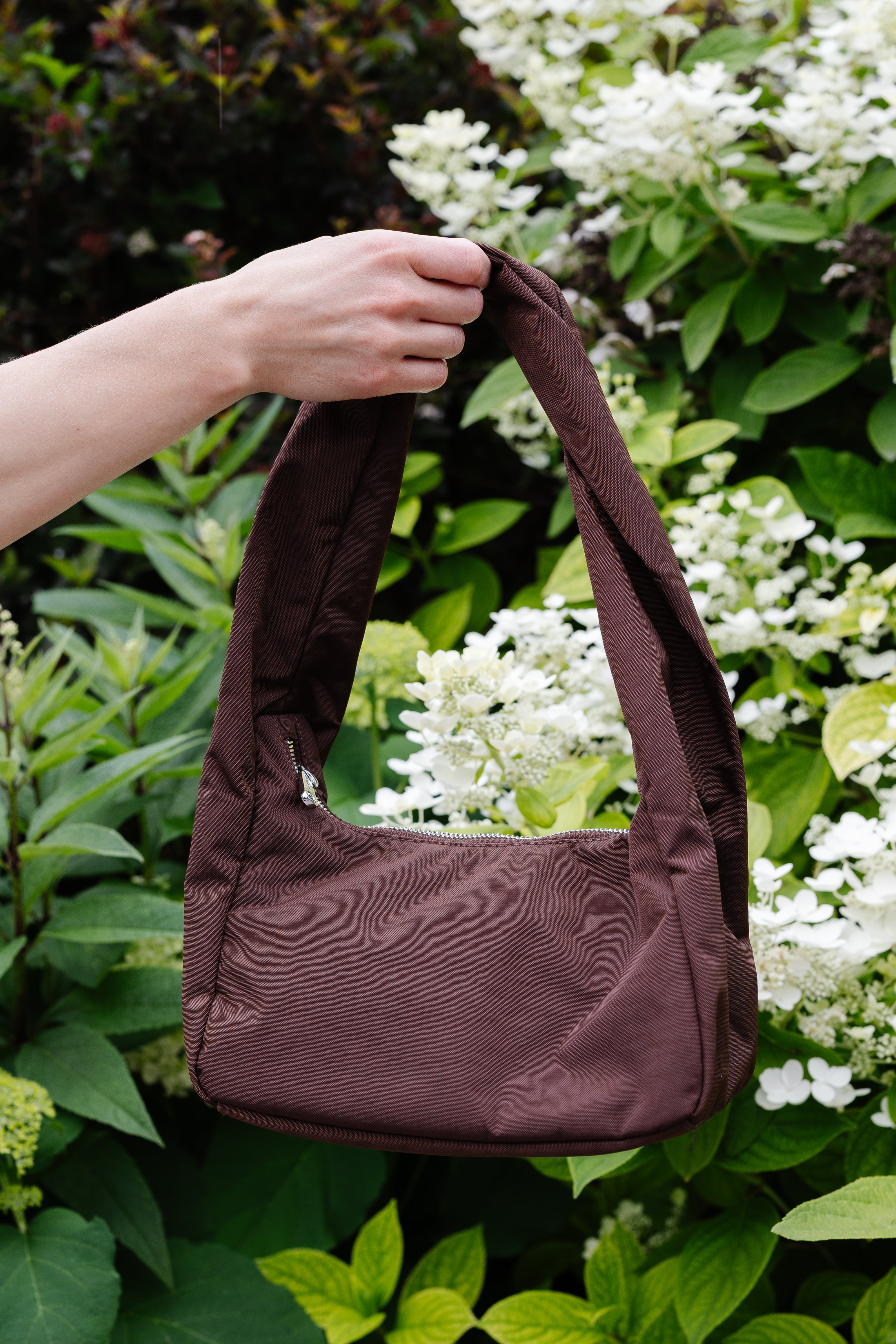 SMALL NYLON MERINGUE BAG