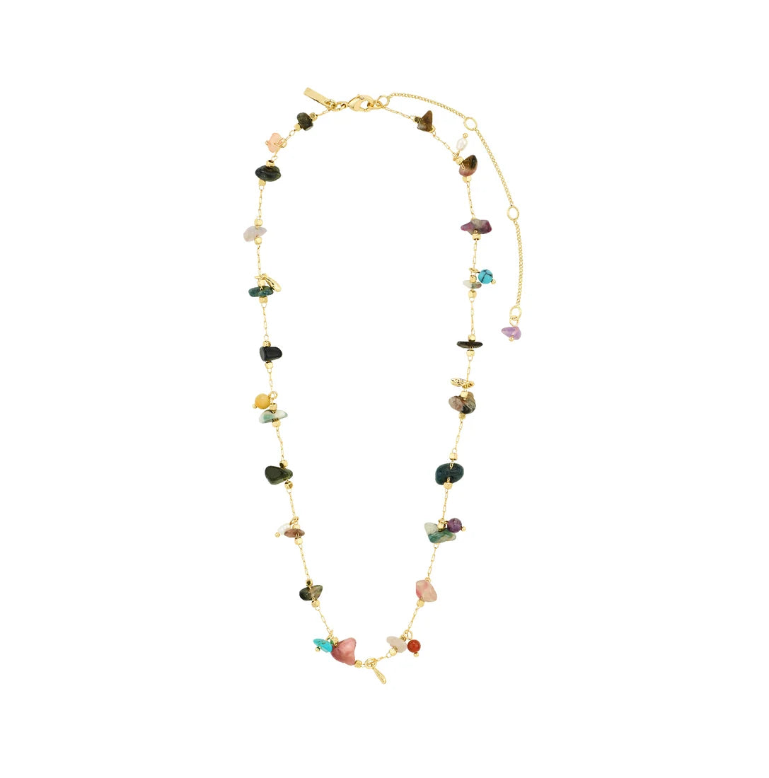 SEMI PRECIOUS STONE NECKLACE