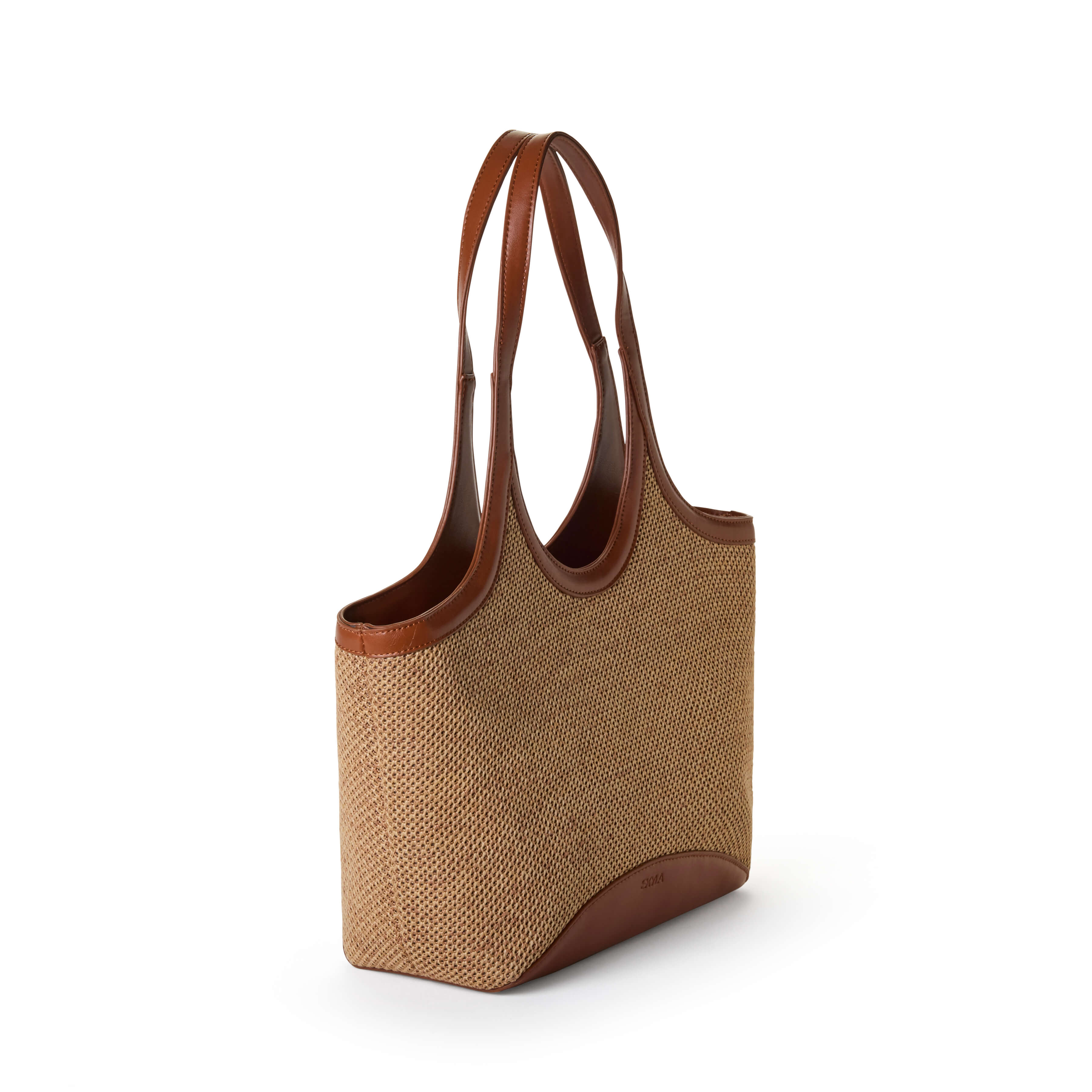 CHARLOTTE WOVEN TOTE