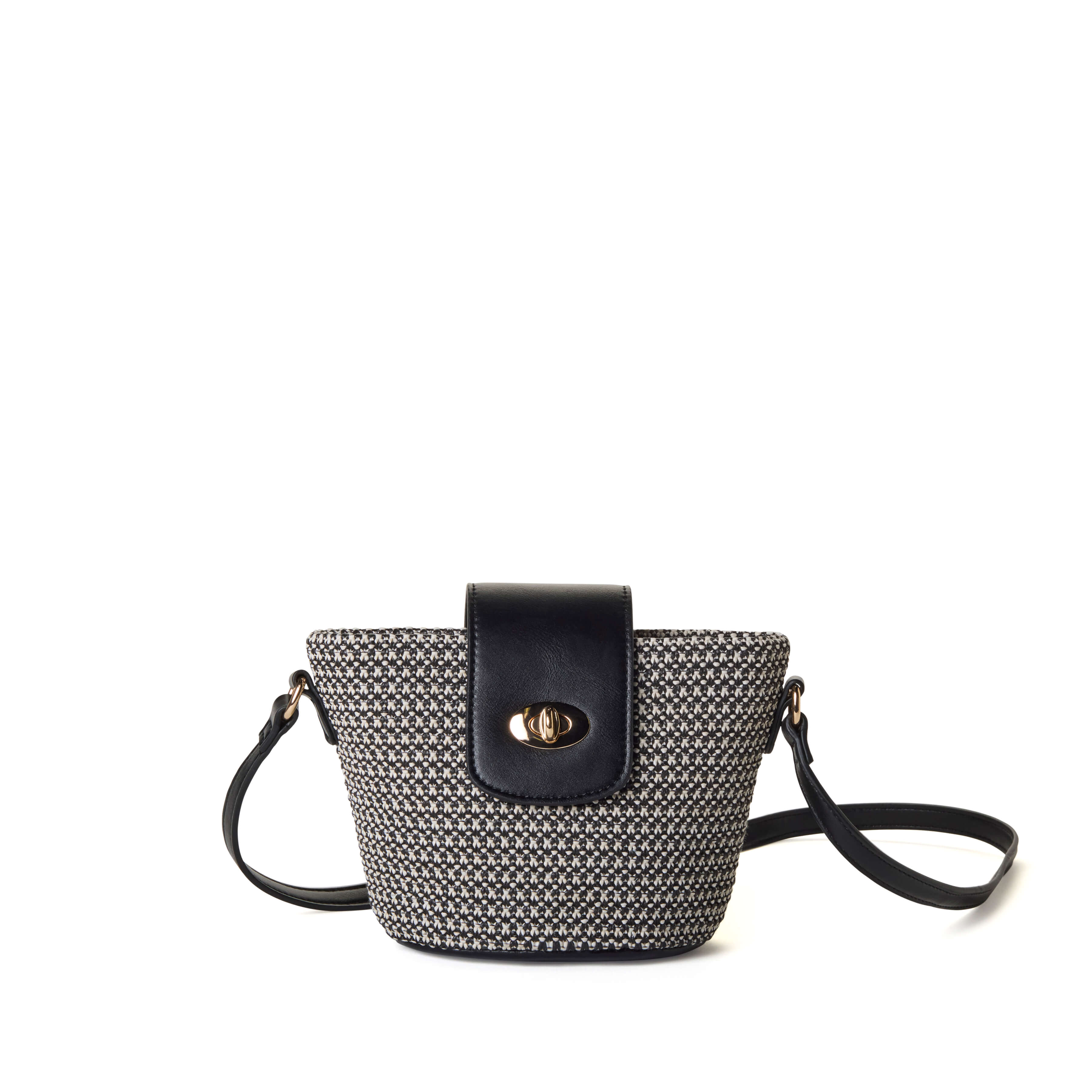 EMMA WOVEN CROSSBODY