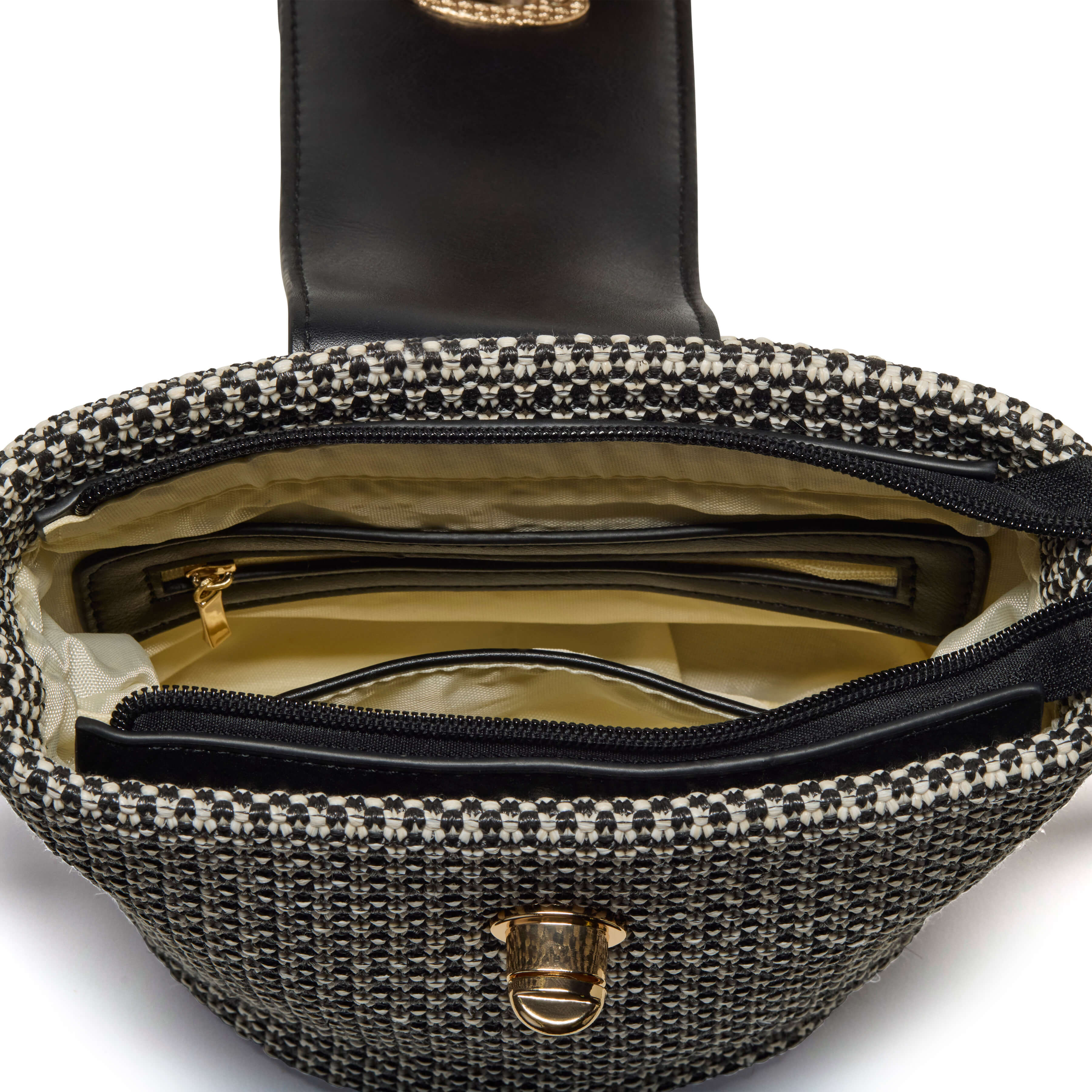 EMMA WOVEN CROSSBODY