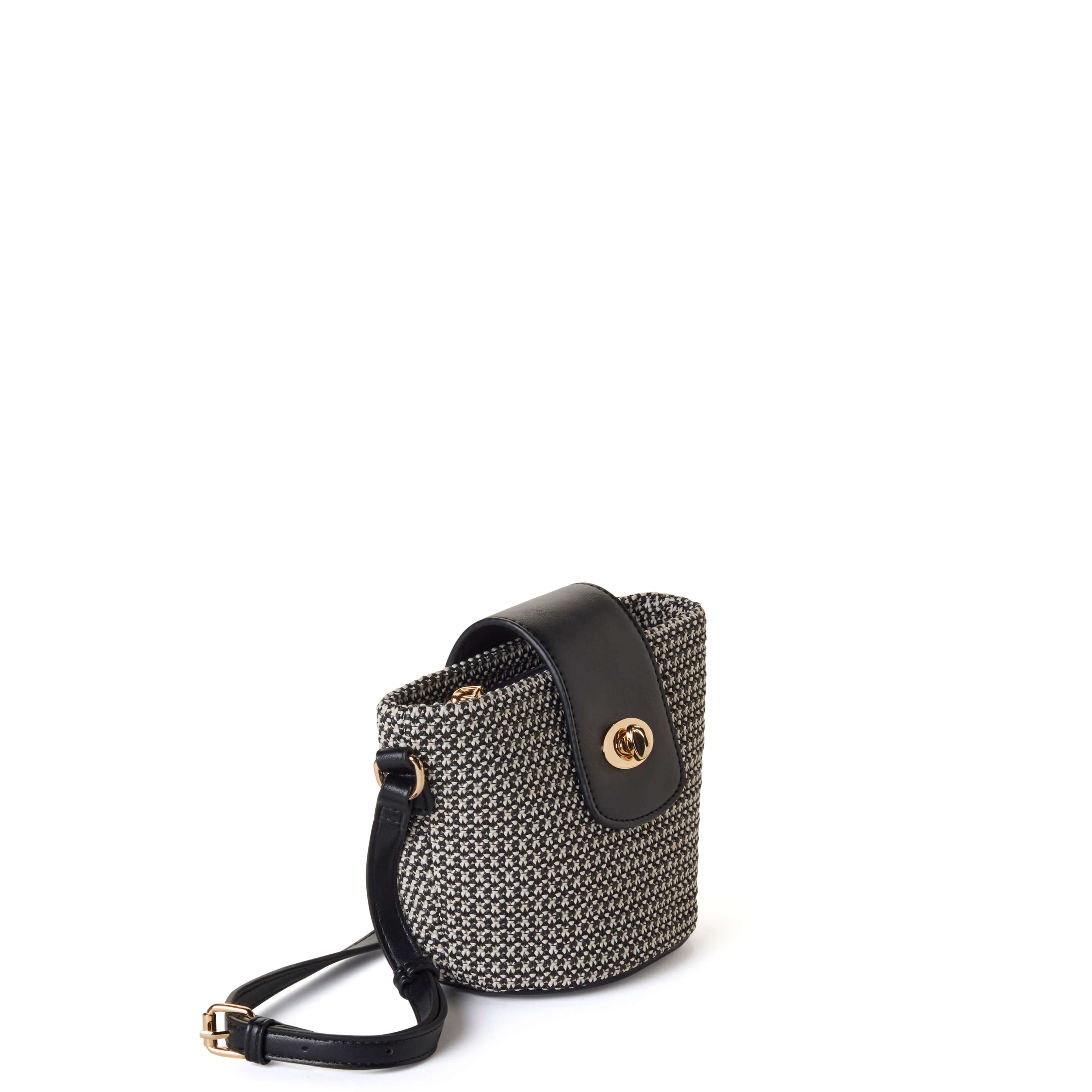 EMMA WOVEN CROSSBODY