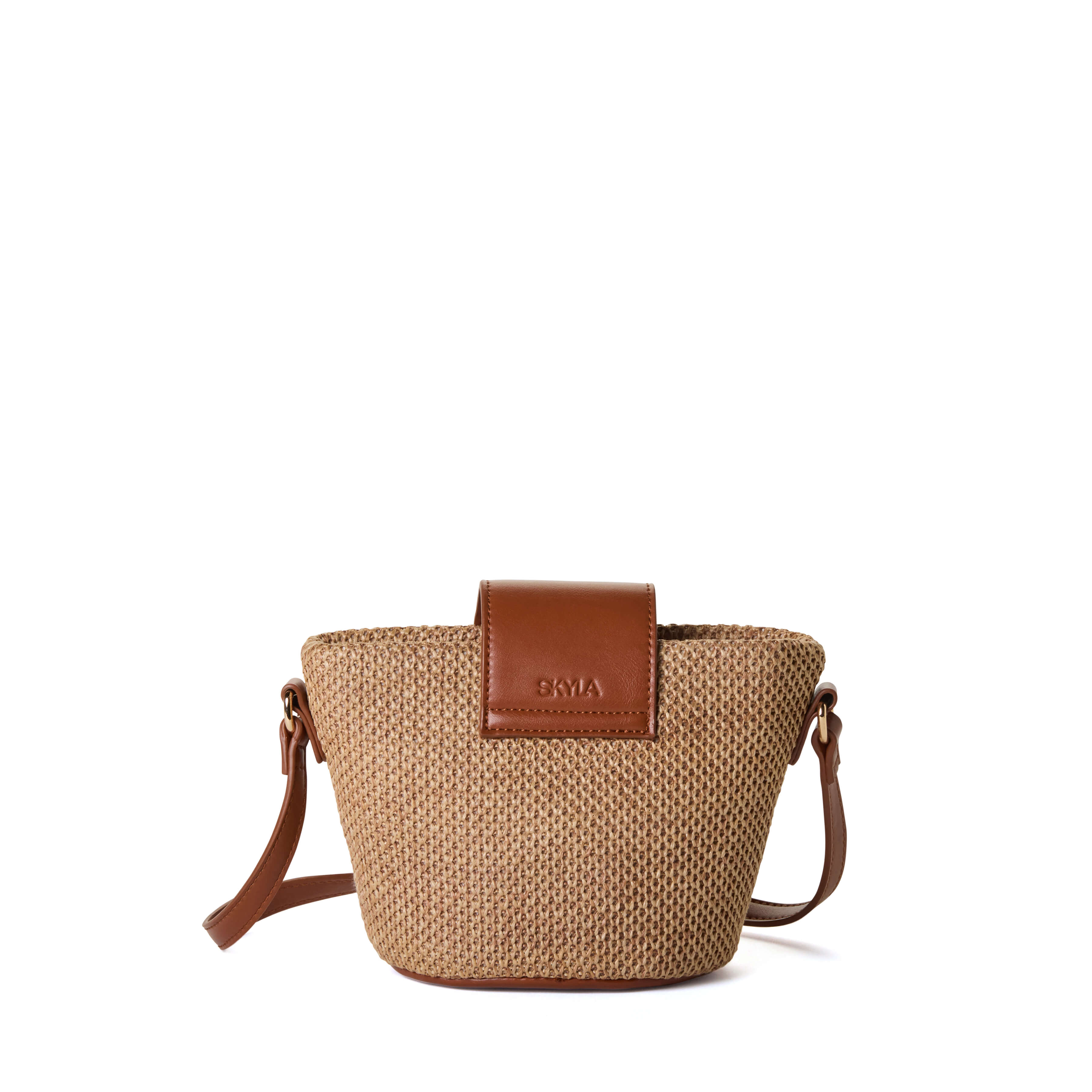 EMMA WOVEN CROSSBODY