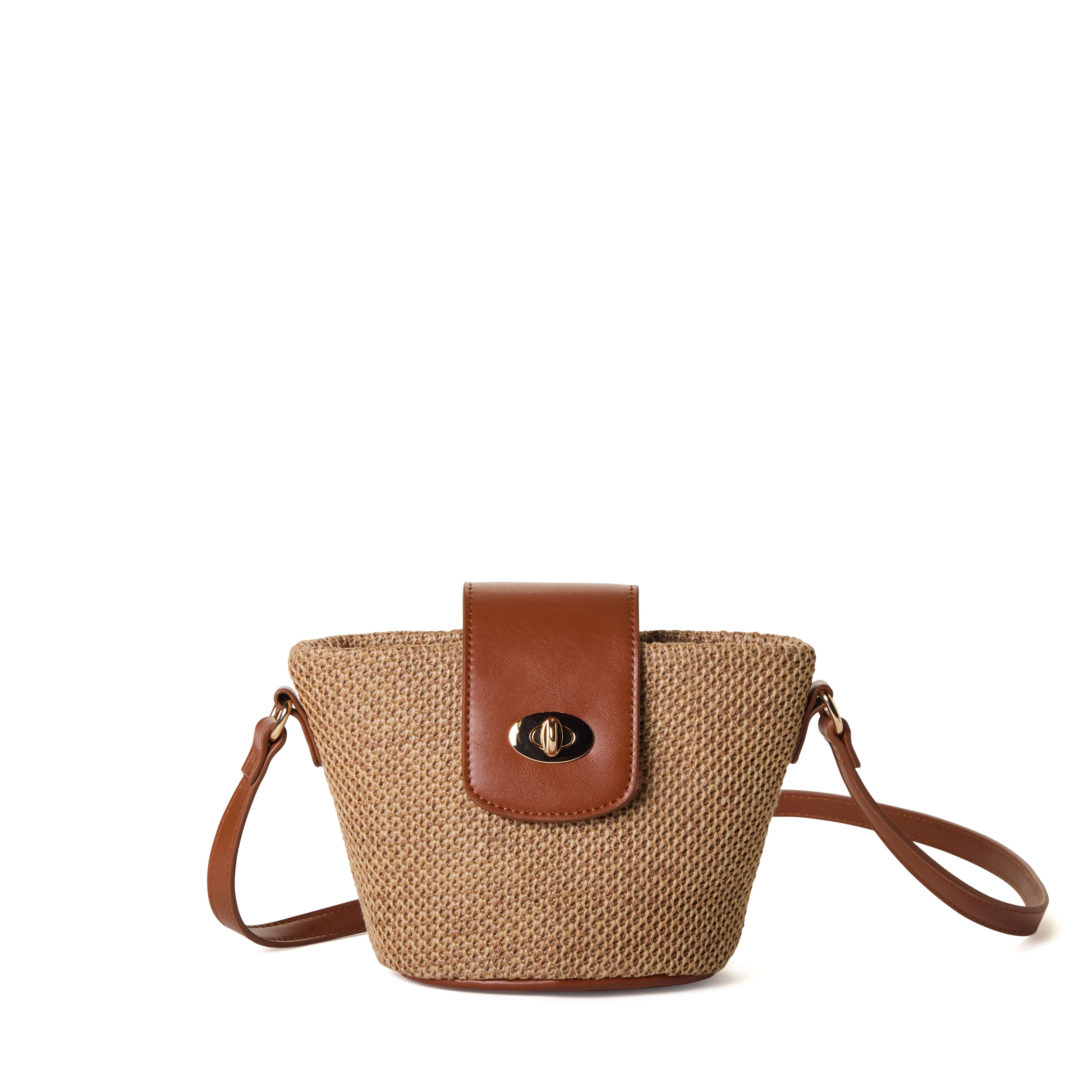 EMMA WOVEN CROSSBODY