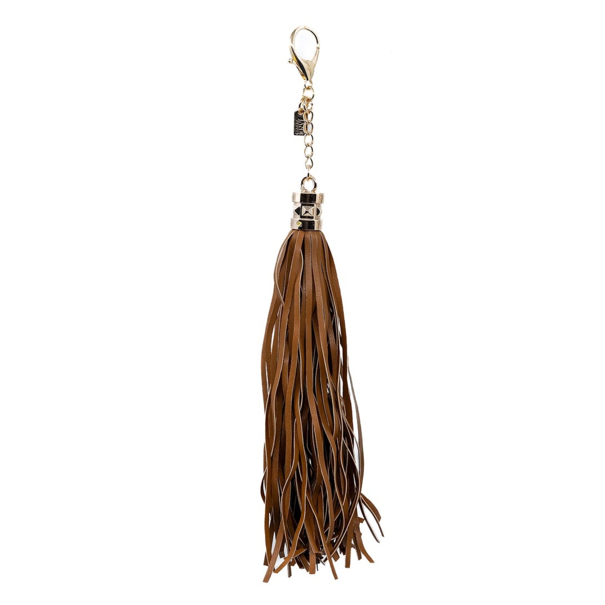 FAUX LEATHER TASSEL