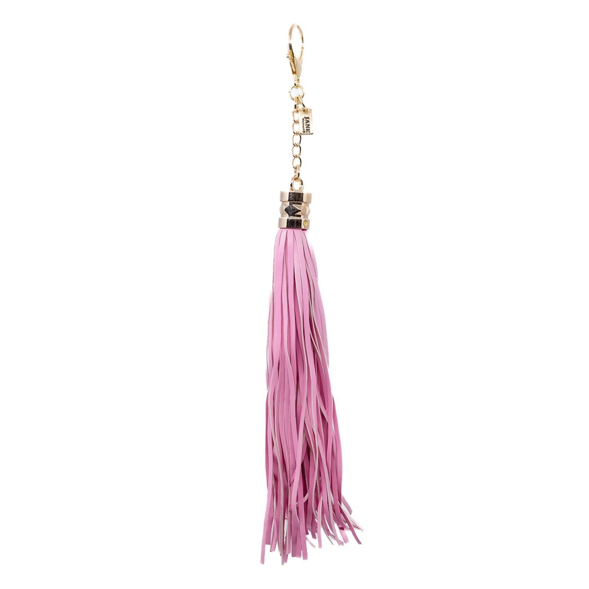 FAUX LEATHER TASSEL