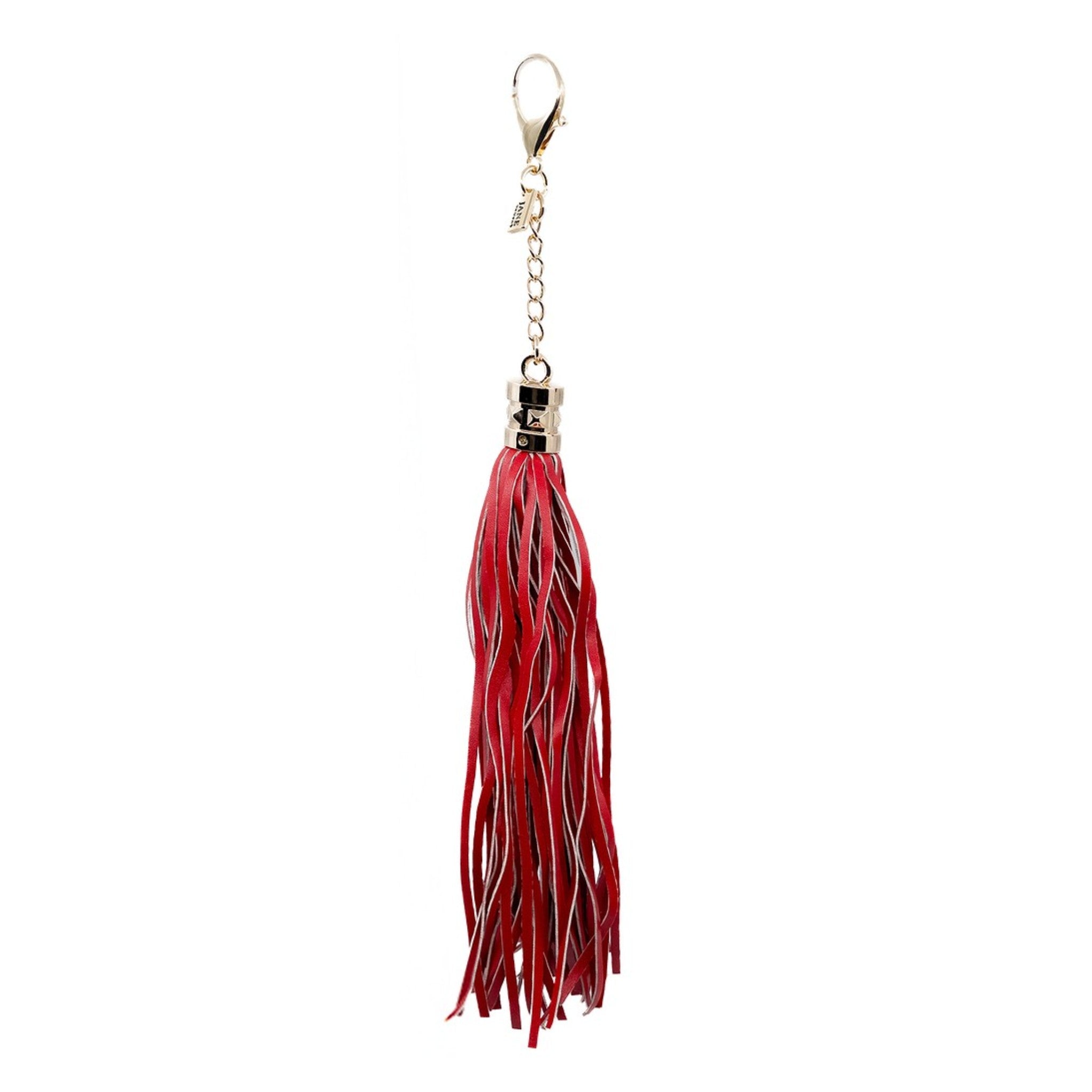 FAUX LEATHER TASSEL