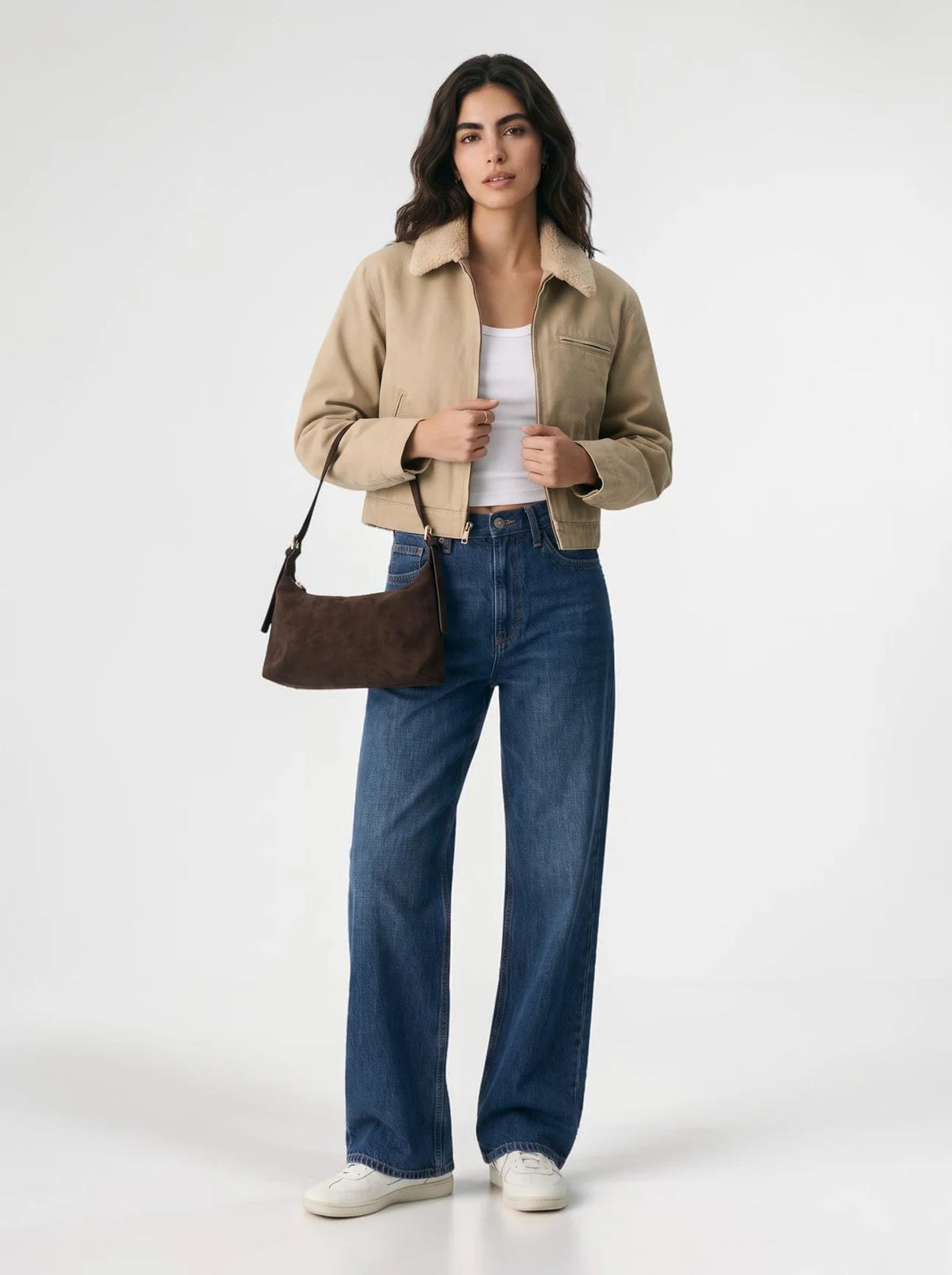 IVY SUEDE SHOULDER BAG